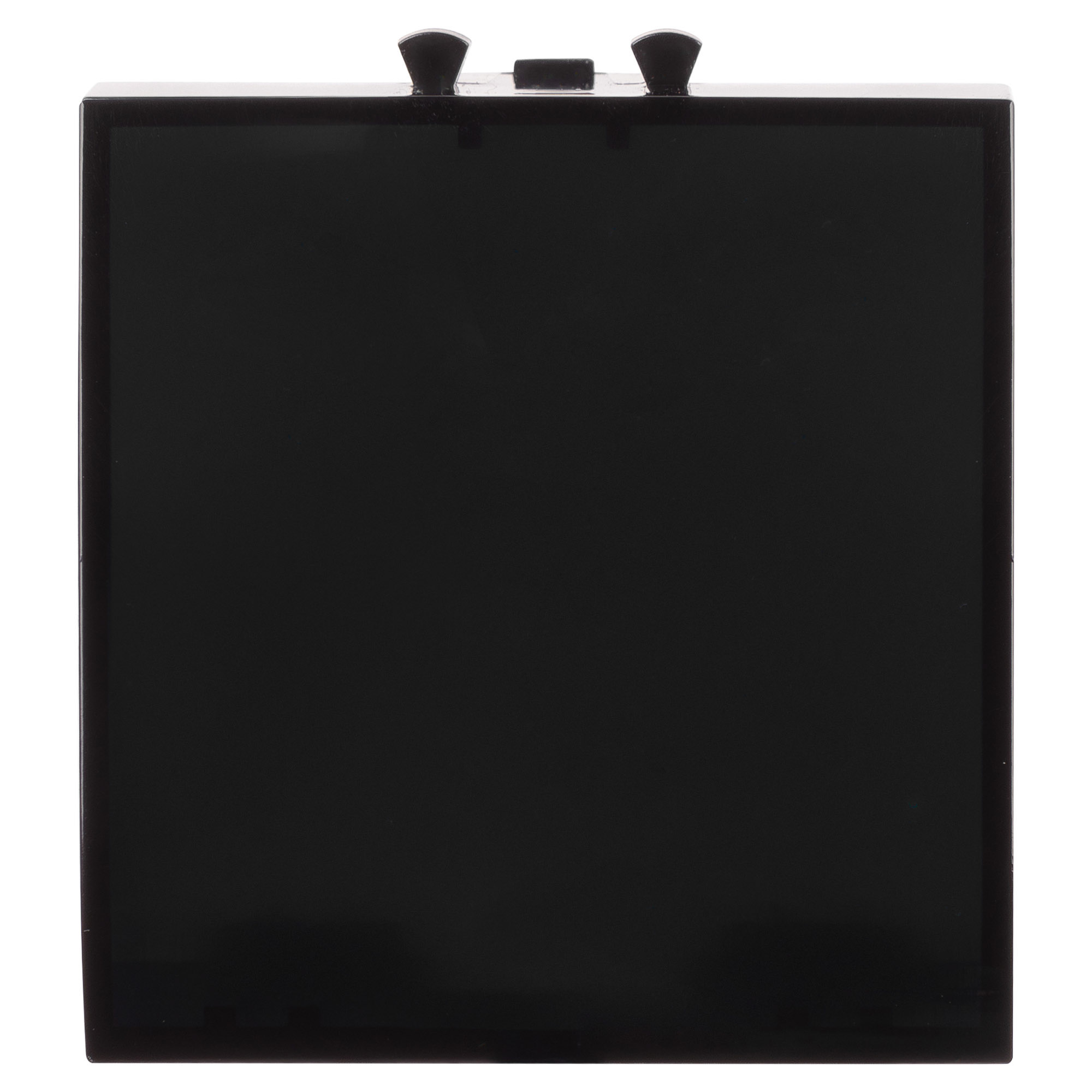 Вывод кабеля модульный "Avanti", "Черный квадрат", 2 модуля