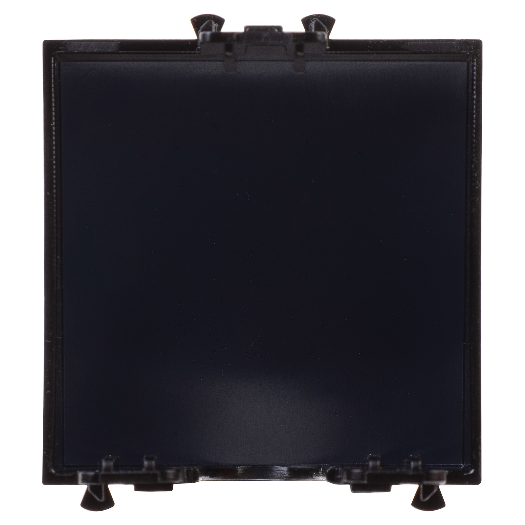 Вывод кабеля модульный "Avanti", "Черный квадрат", 2 модуля