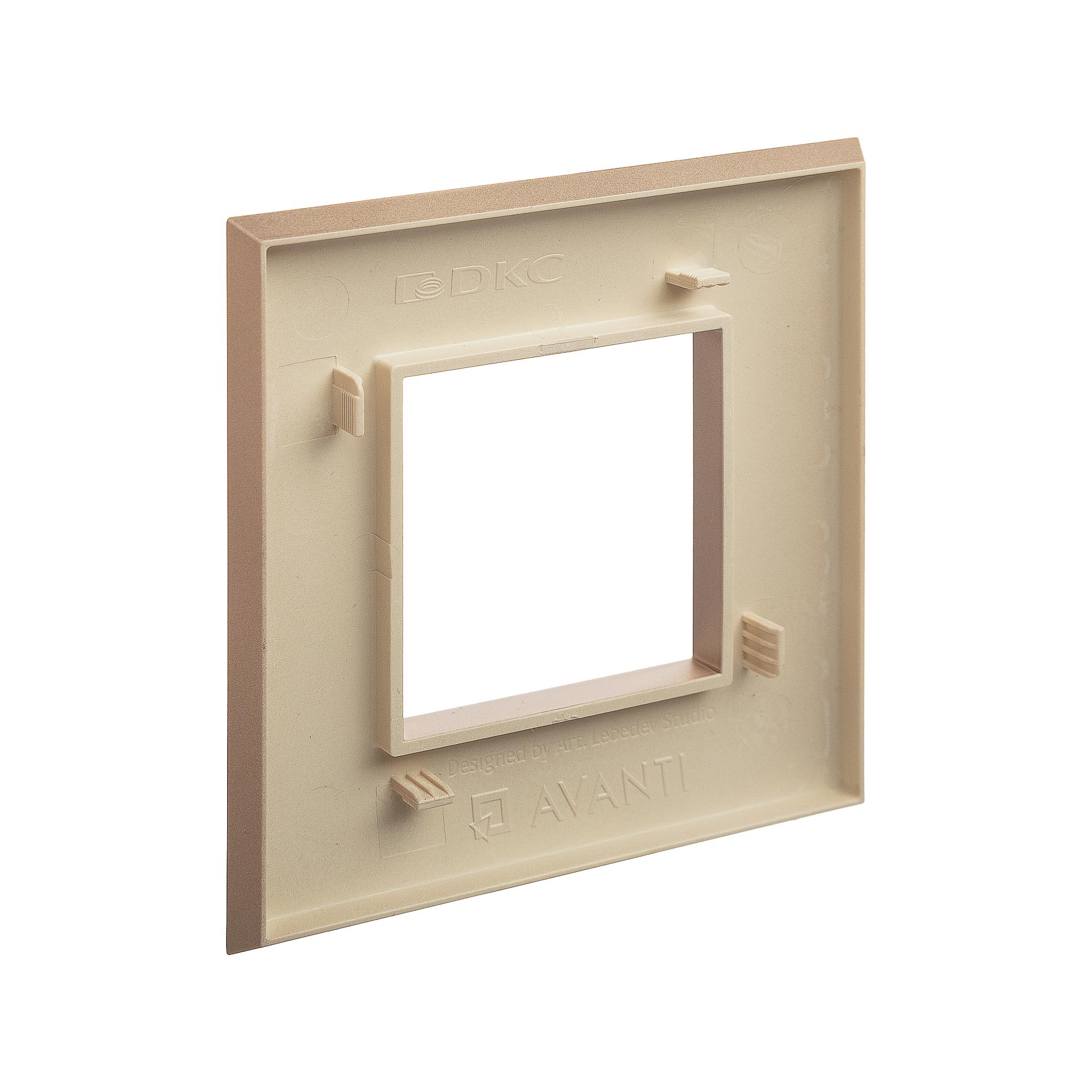 Рамка "Avanti", "Кремовый жемчуг", 1 пост (2 мод.)