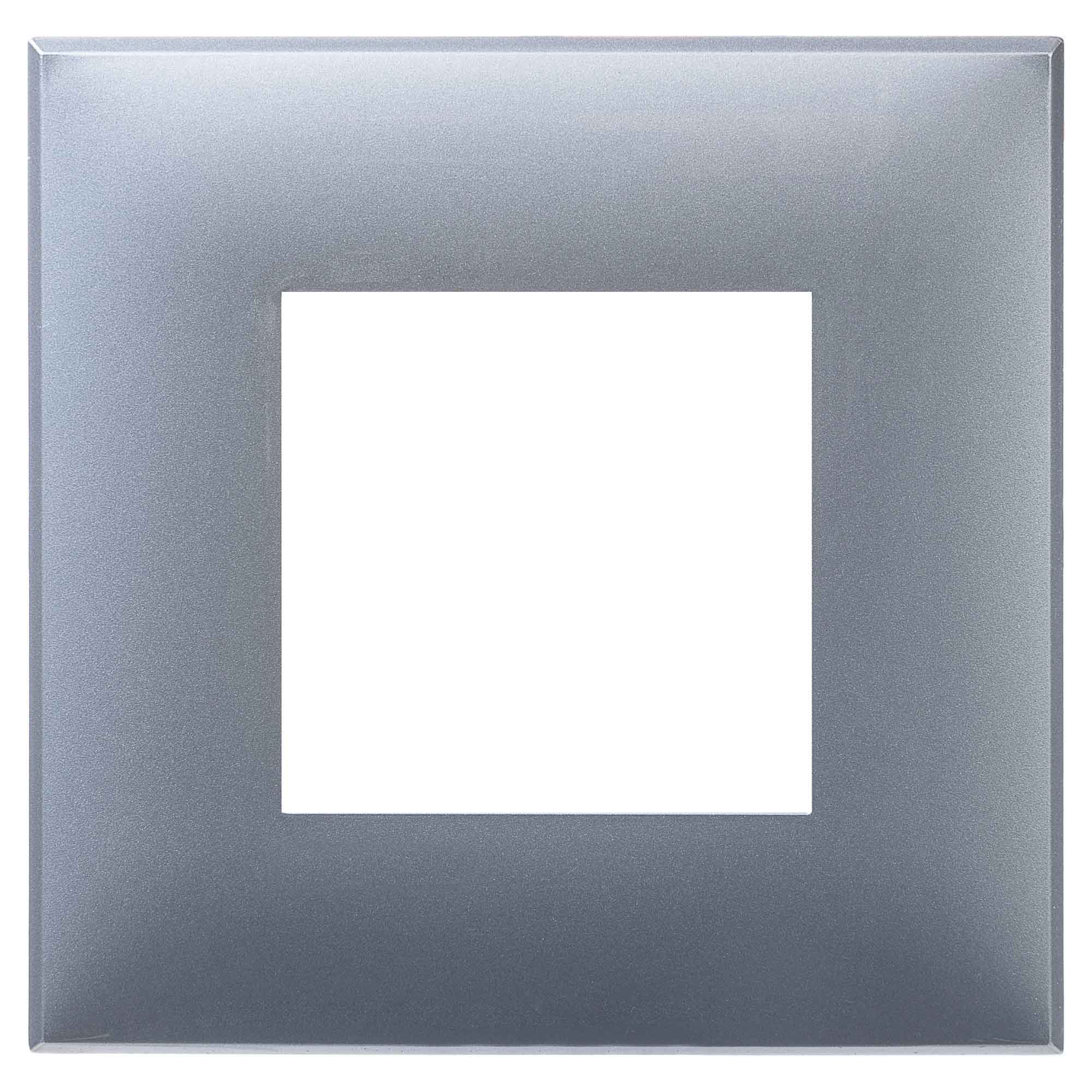 Рамка "Avanti", "Закаленная сталь", 1 пост (2 мод.)