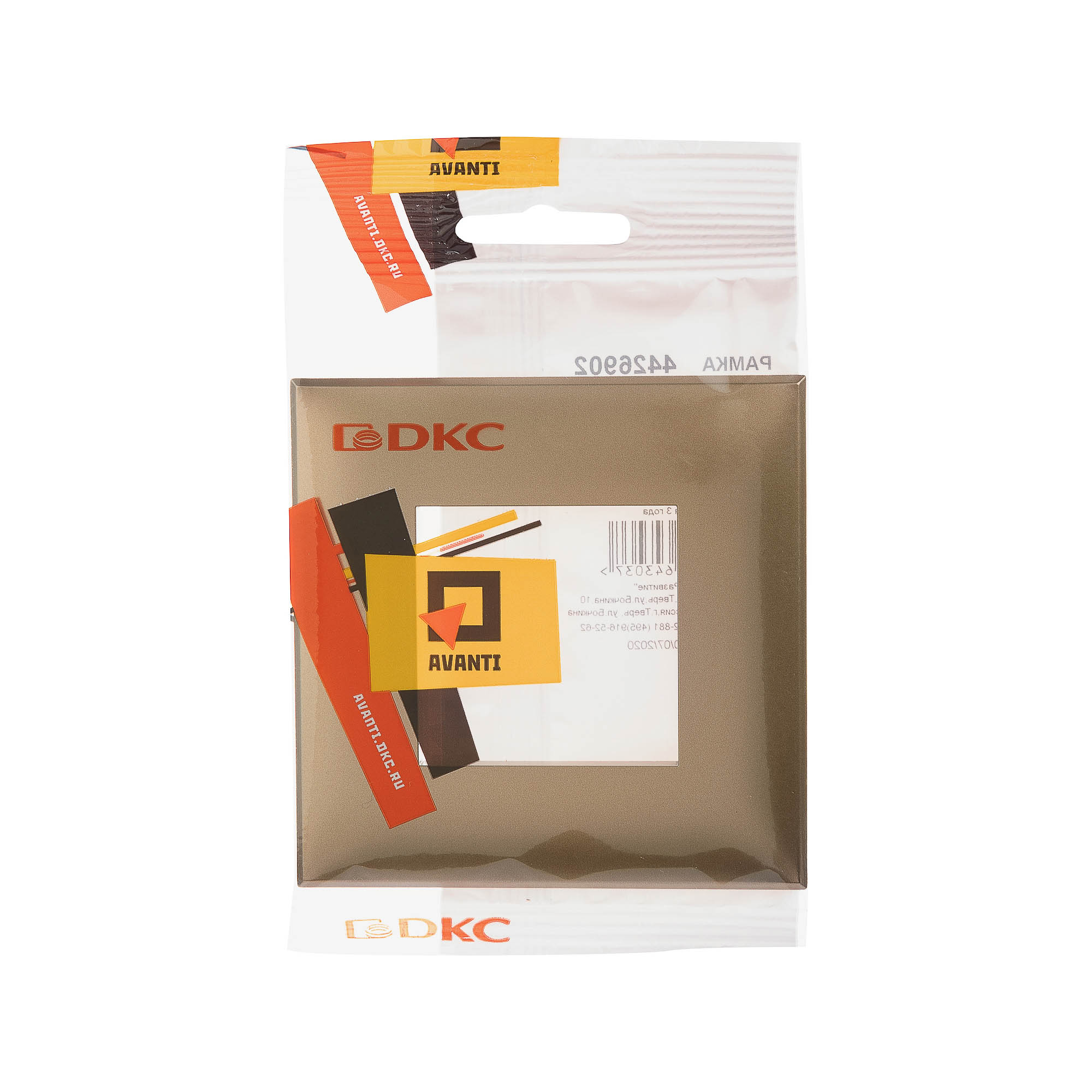 Рамка "Avanti", "Золотистый жемчуг", 1 пост (2 мод.)