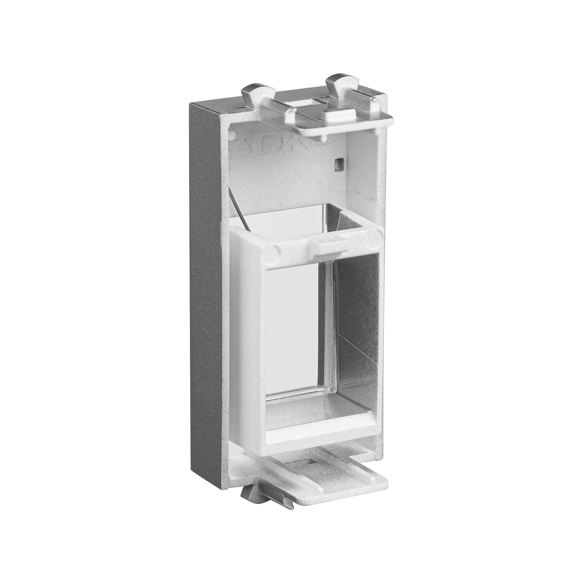 Адаптер для Keystone, "Avanti", "Закаленная сталь", 1 модуль