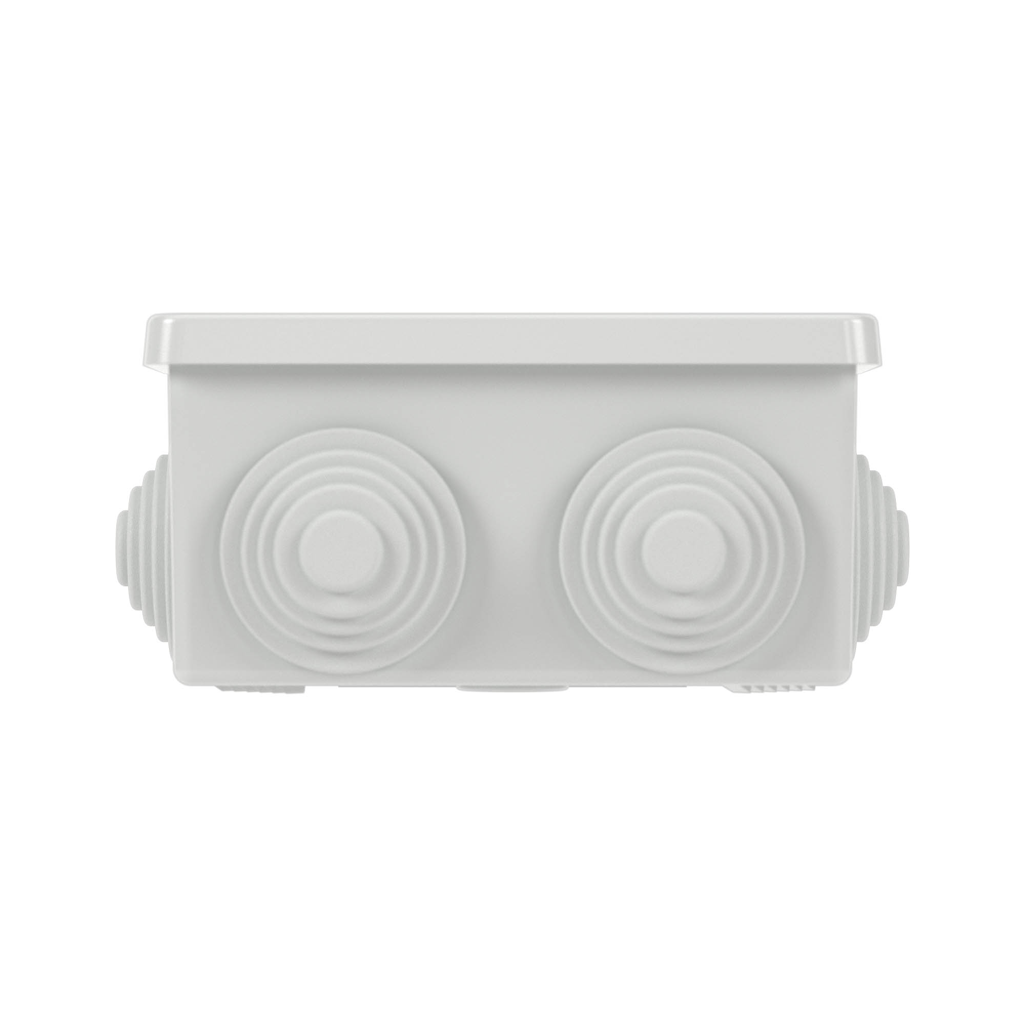 Коробка уравнивания потенциалов, 6 зажимов, 6 вводов  д.20мм, 80х80х40мм, IP44