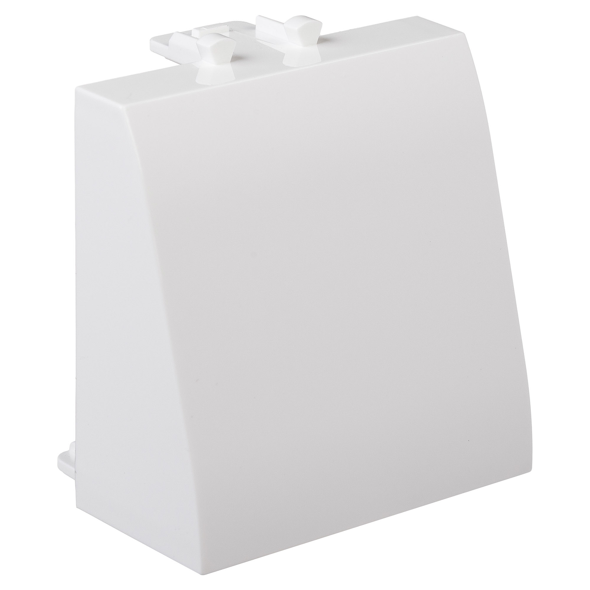 Вывод кабеля модульный "Avanti", "Белое облако", 2 модуля