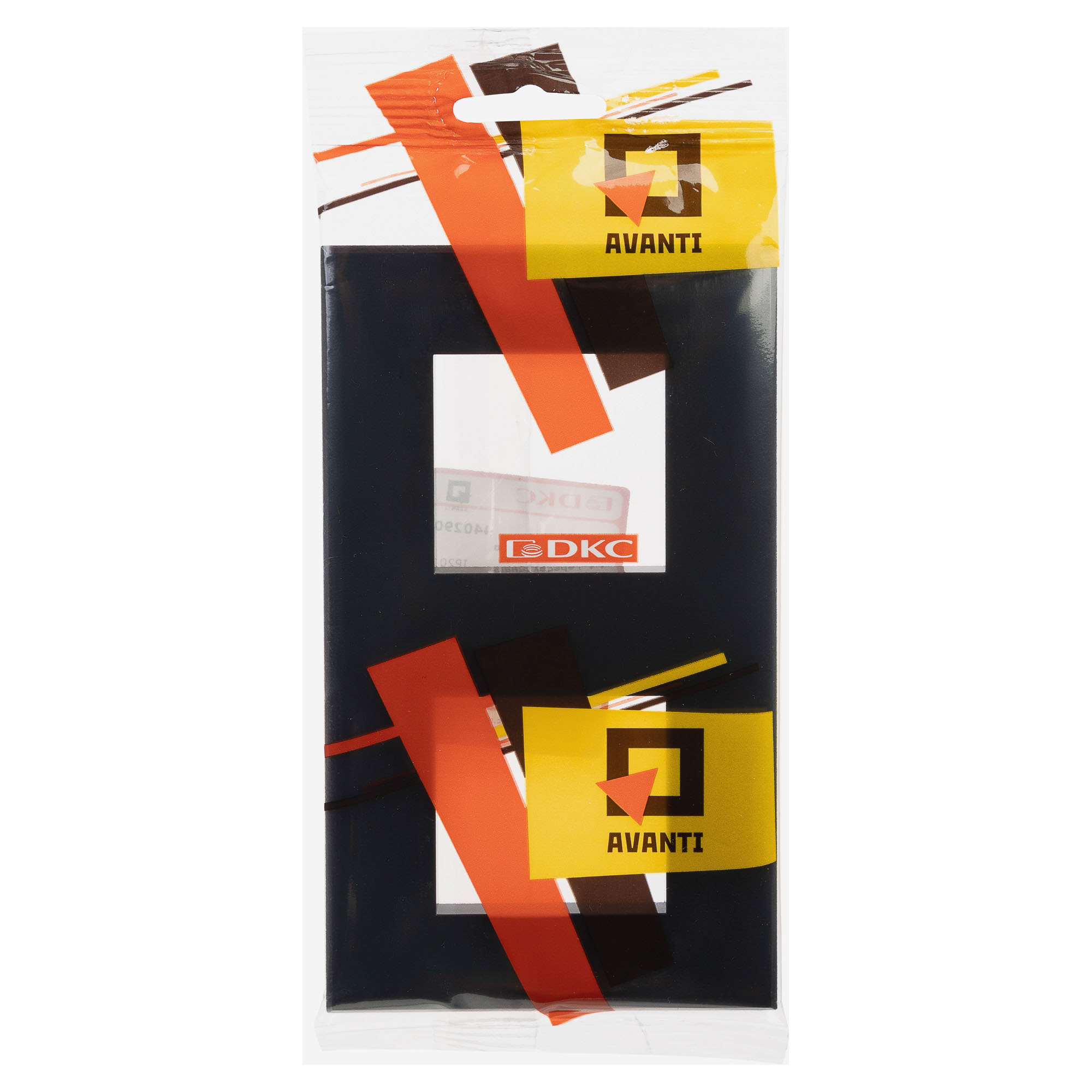 Рамка "Avanti", "Черный квадрат", 2 поста (4 мод.)