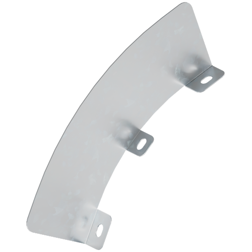 Перегородка SEP для углов CD 45 H50, в комплекте с крепежными элементами и необходимыми для монтажа