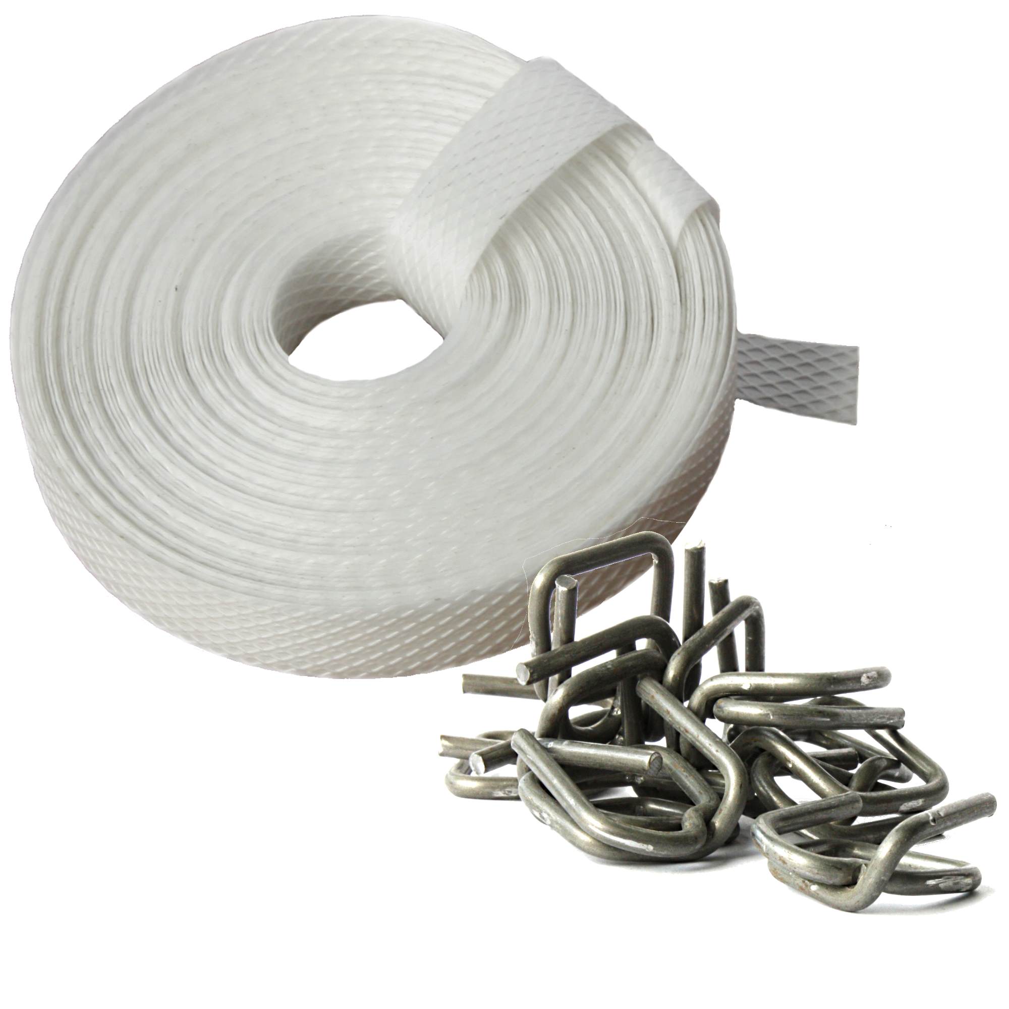 Комплект для  фиксации. 1 комплект - 10 пряжек, 10 м. ленты. RAM block