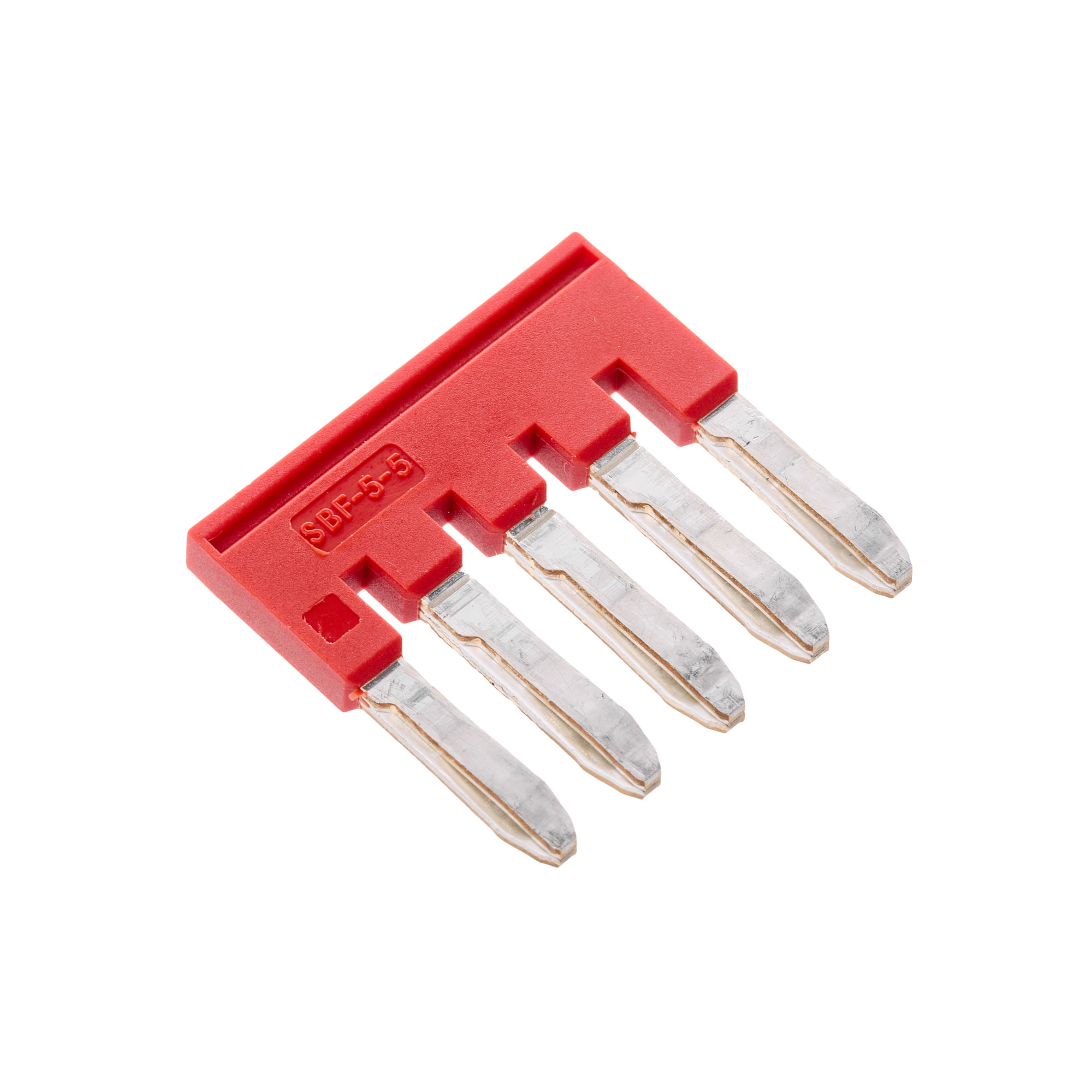 Перемычка вставная, для клемм на 2.5 кв.мм, 5-и полюсная