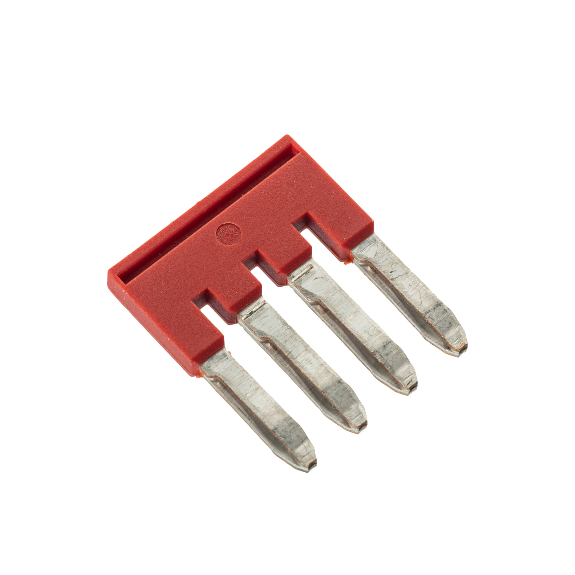 Перемычка вставная, для клемм на 4 кв.мм, 4-х полюсная