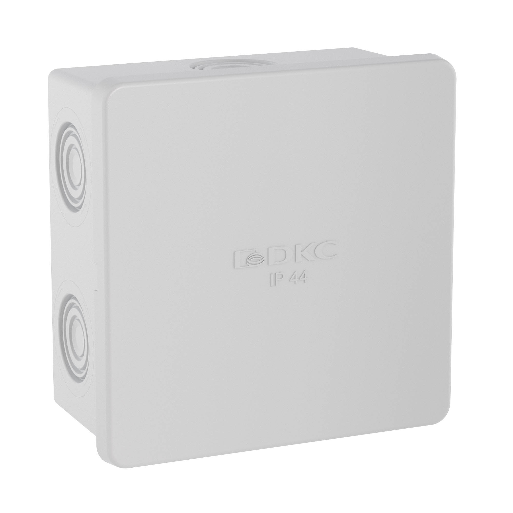 Коробка ответвит. с 6 кабельными вводами д.20мм, IP44, 80х80х40мм (розница)