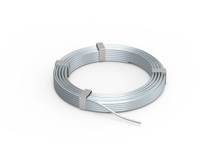 Пруток 8 мм, горячеоцинкованная сталь, бухта 55 метров