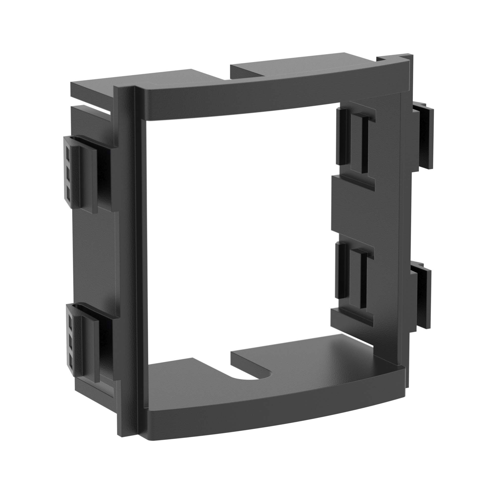 Каркас под 2 модуля Brava для In-liner Front и ОРМ, чёрный