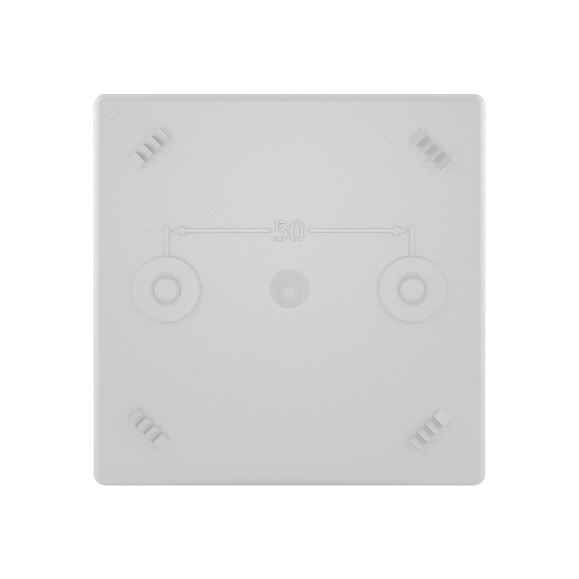 Коробка ответвит. с 6 кабельными вводами д.20мм, IP44, 80х80х40мм