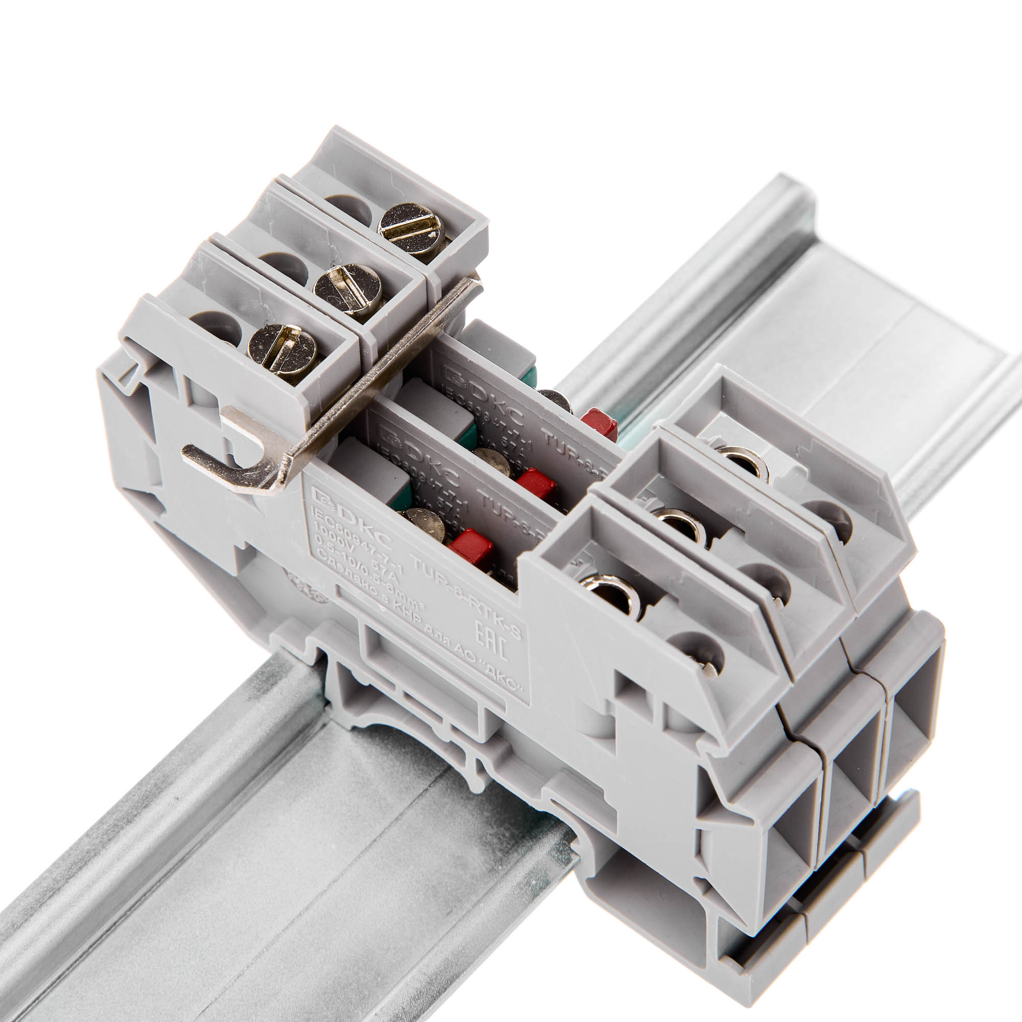 Перемычка стационарная винтовая, 2-х полюсная