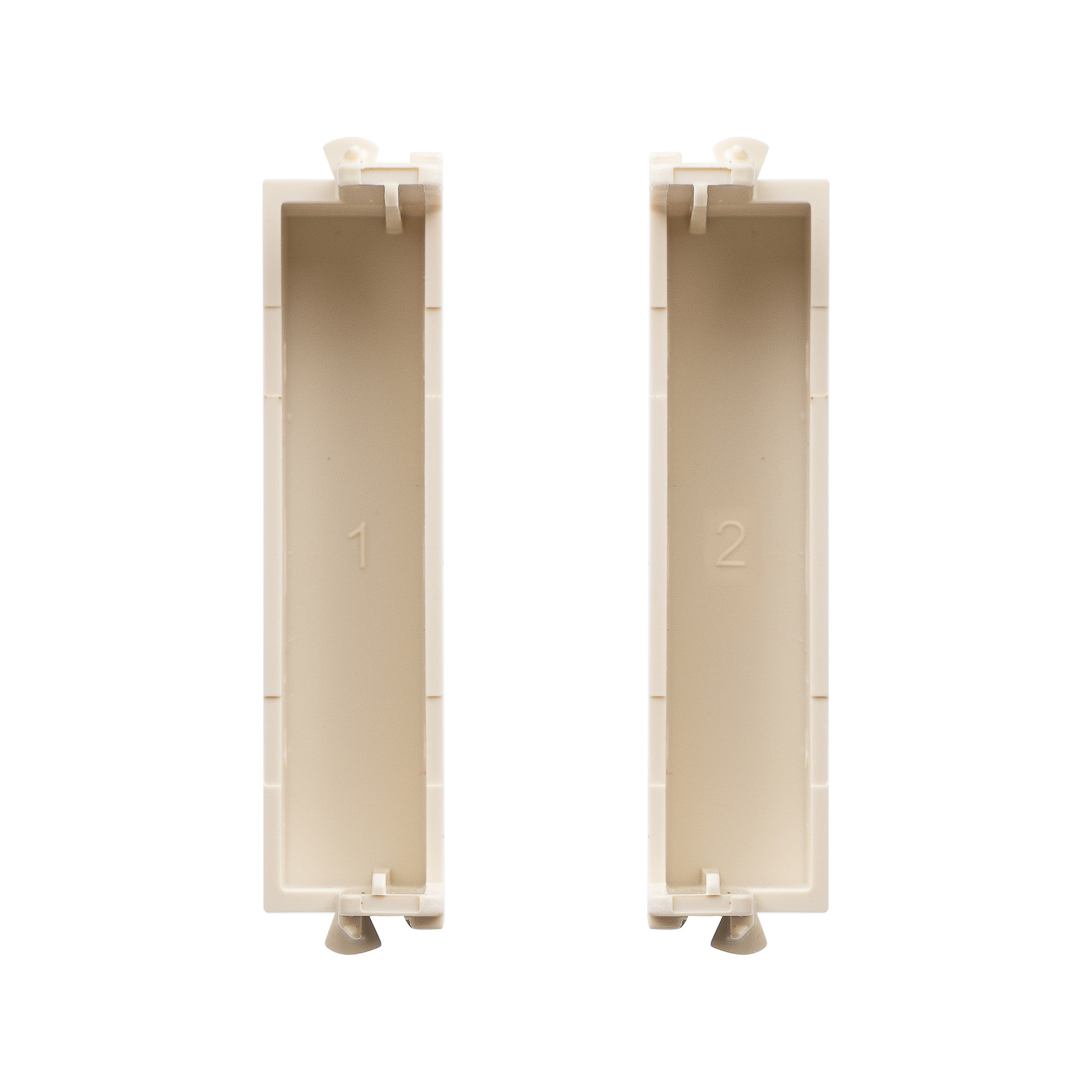 Комплект модульных заглушек "Avanti", "Ванильная дымка", 0,5 модуля 2штуки