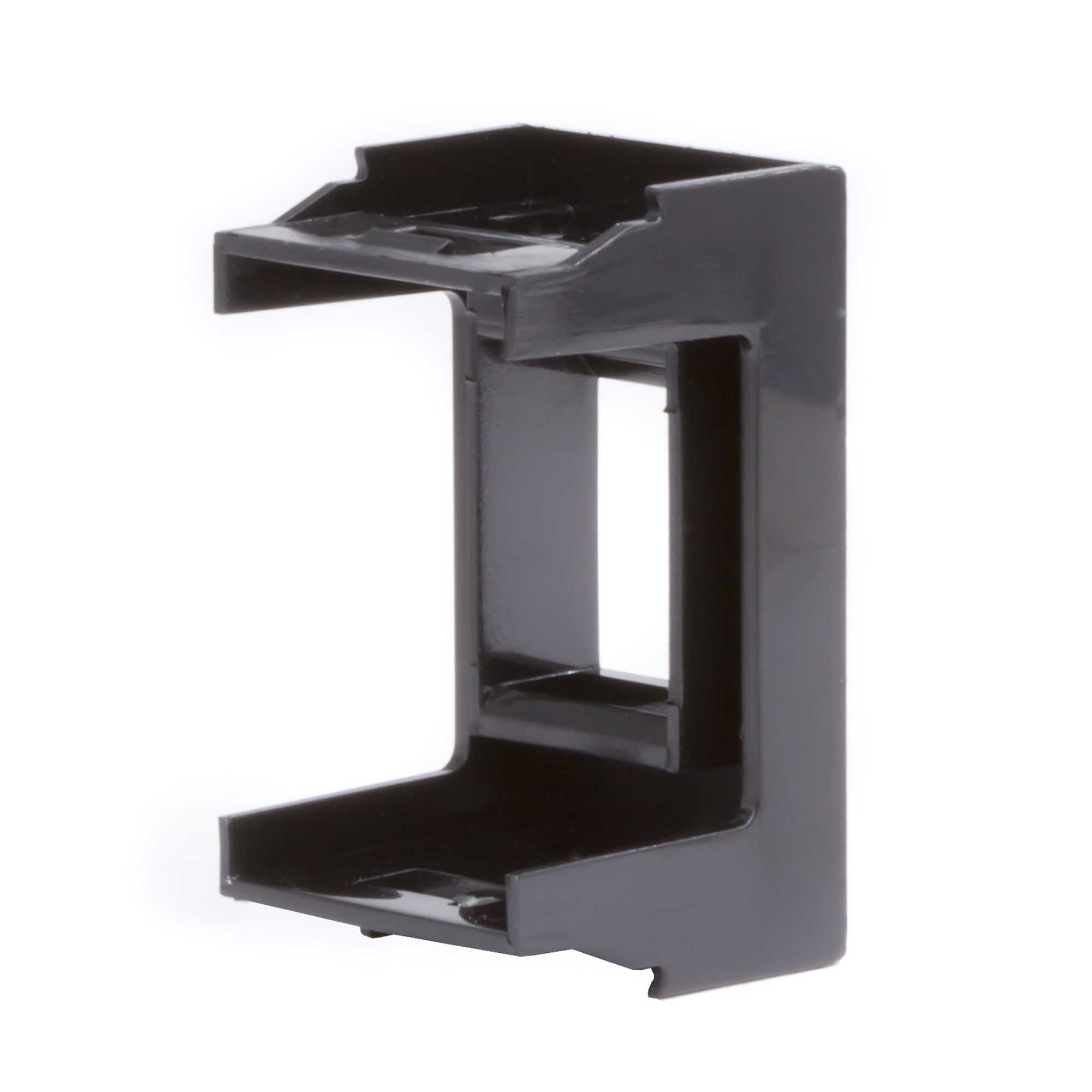 Адаптер KEYSTONE, "Viva", 1 мод., черн