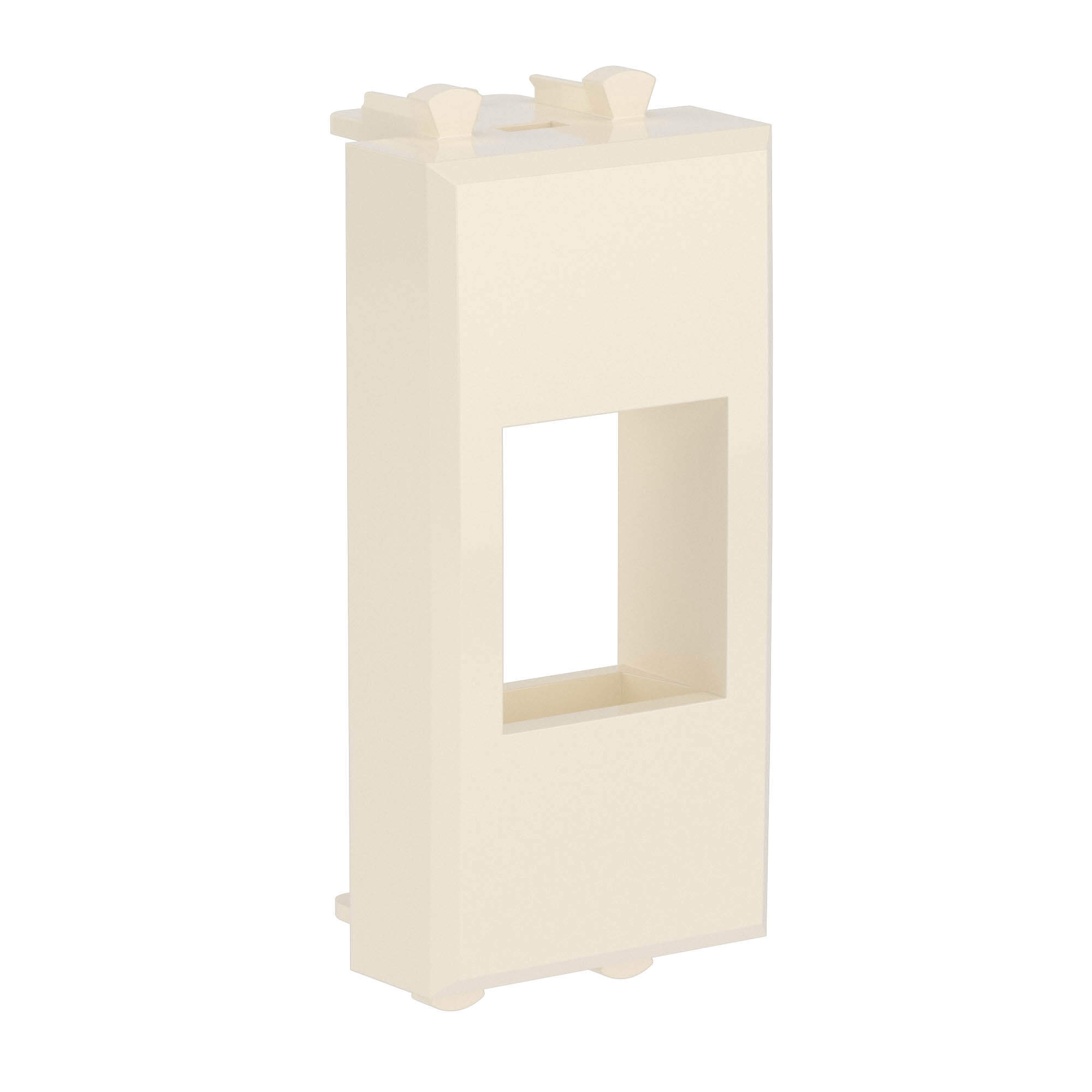 Адаптер без шторки для Keystone, "Avanti", "Ванильная дымка", 1 модуль