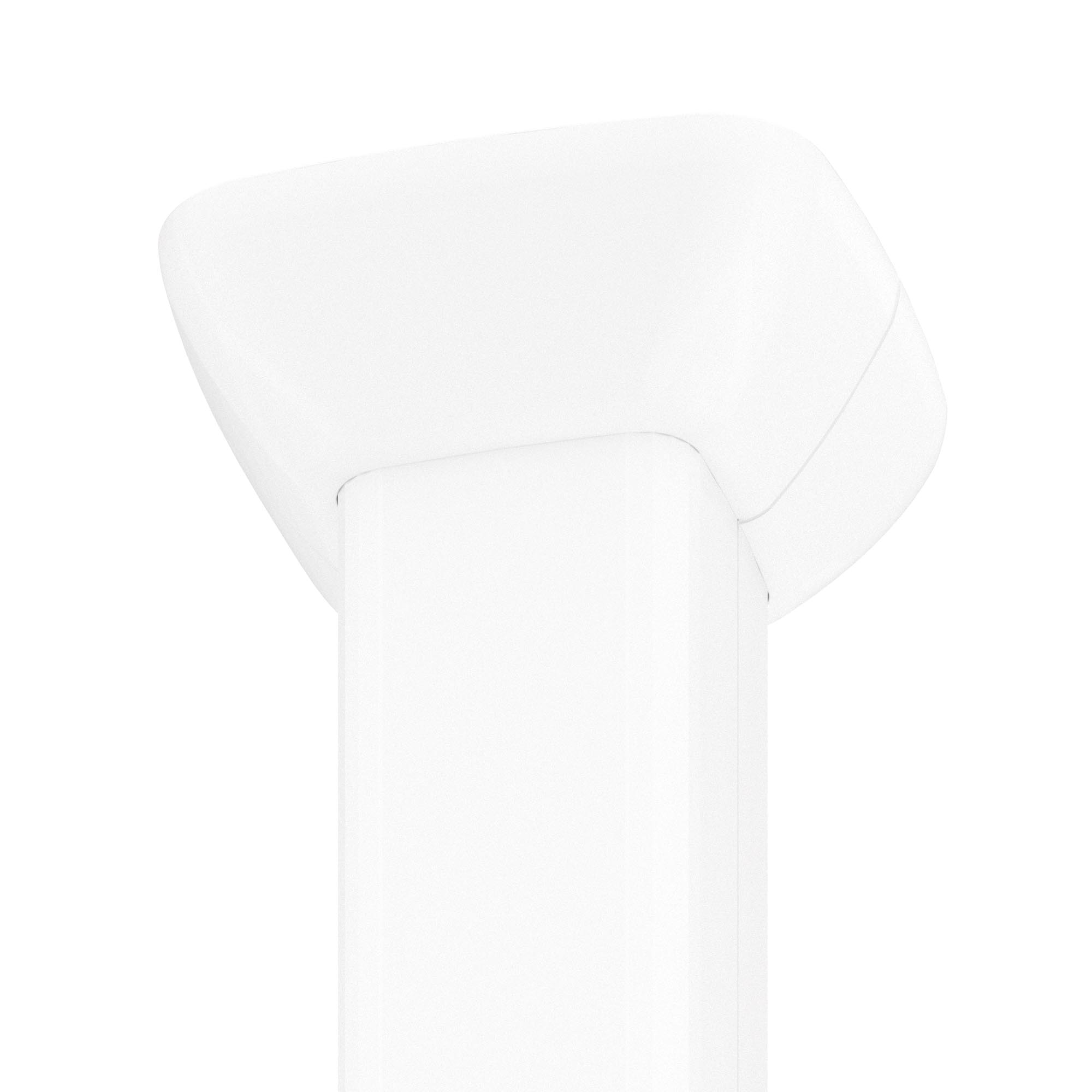 Телескопическая алюминиевая колонна, 2.7 - 4.2м, цвет белый