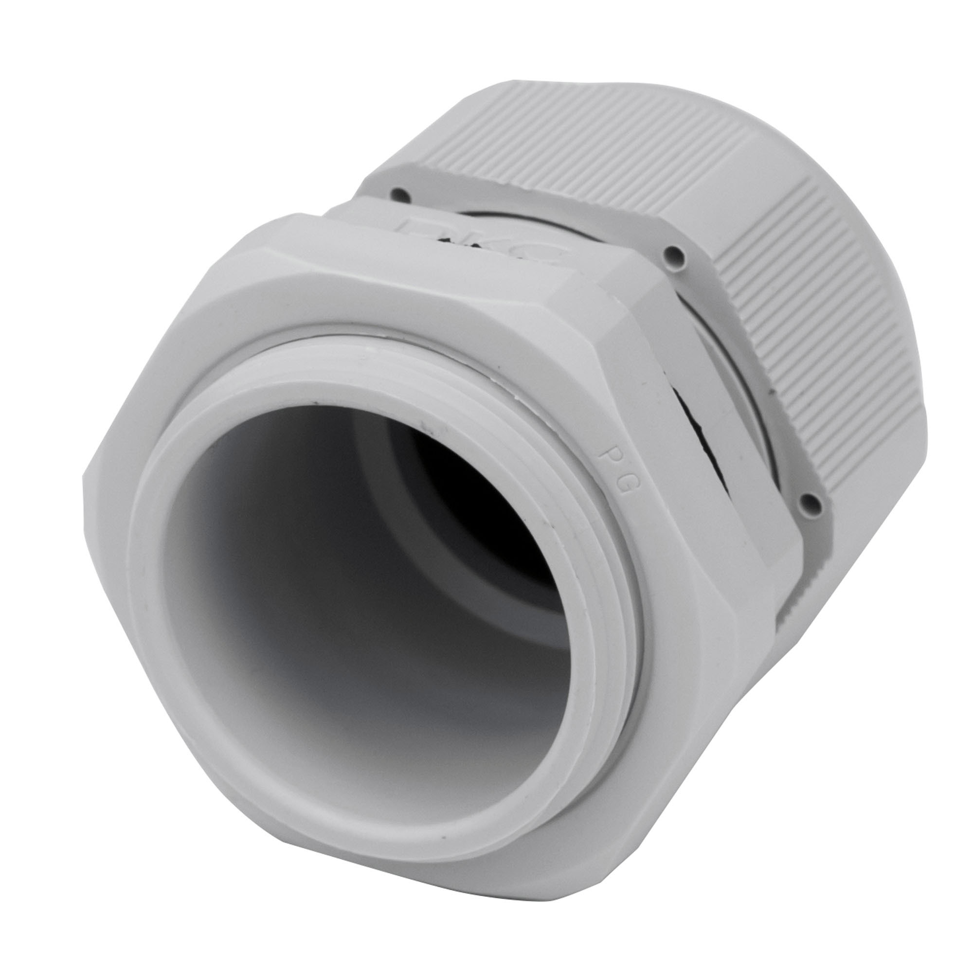 Зажим кабельный с контргайкой, IP68, PG9, д.4 - 8мм (розница)