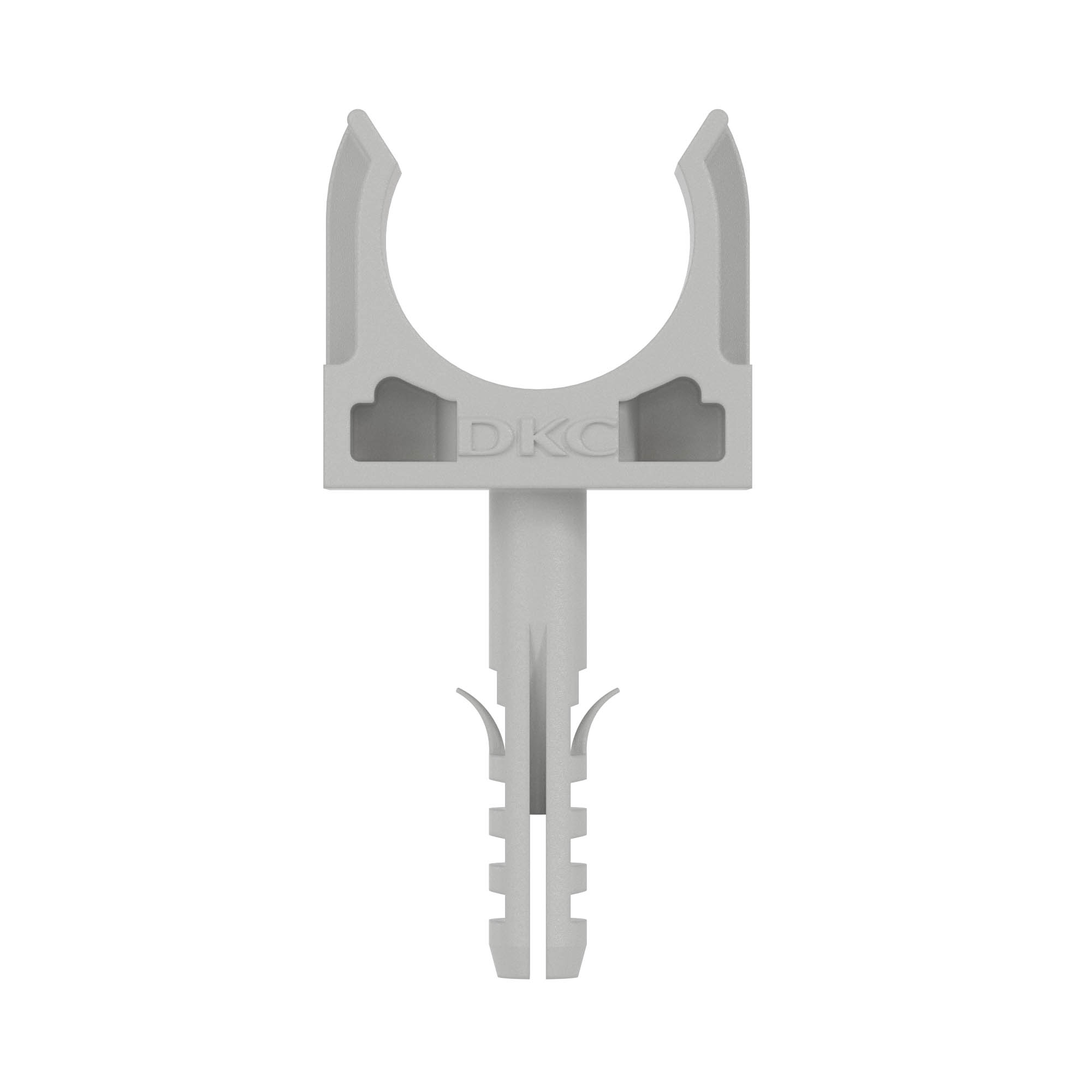 Держатель с защёлкой и дюбелем, д.20мм (розница – 20 упаковок cиндивидуальным ШК по 8 штук)