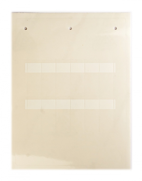 Самоламинирующаяся маркировка для кабелей и труб 6-10мм. Белая