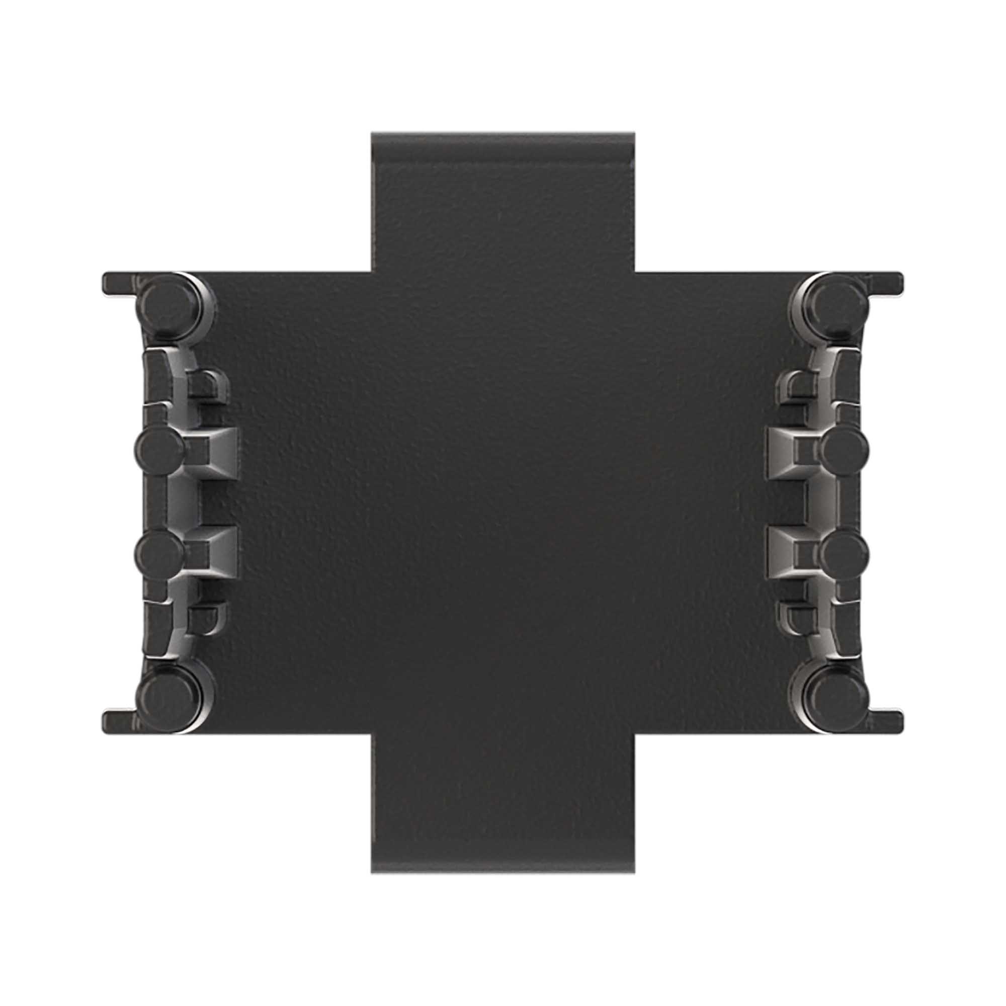 Соединитель для подрозеточной коробки для полых стен, глубиной 45 мм, 2модуля