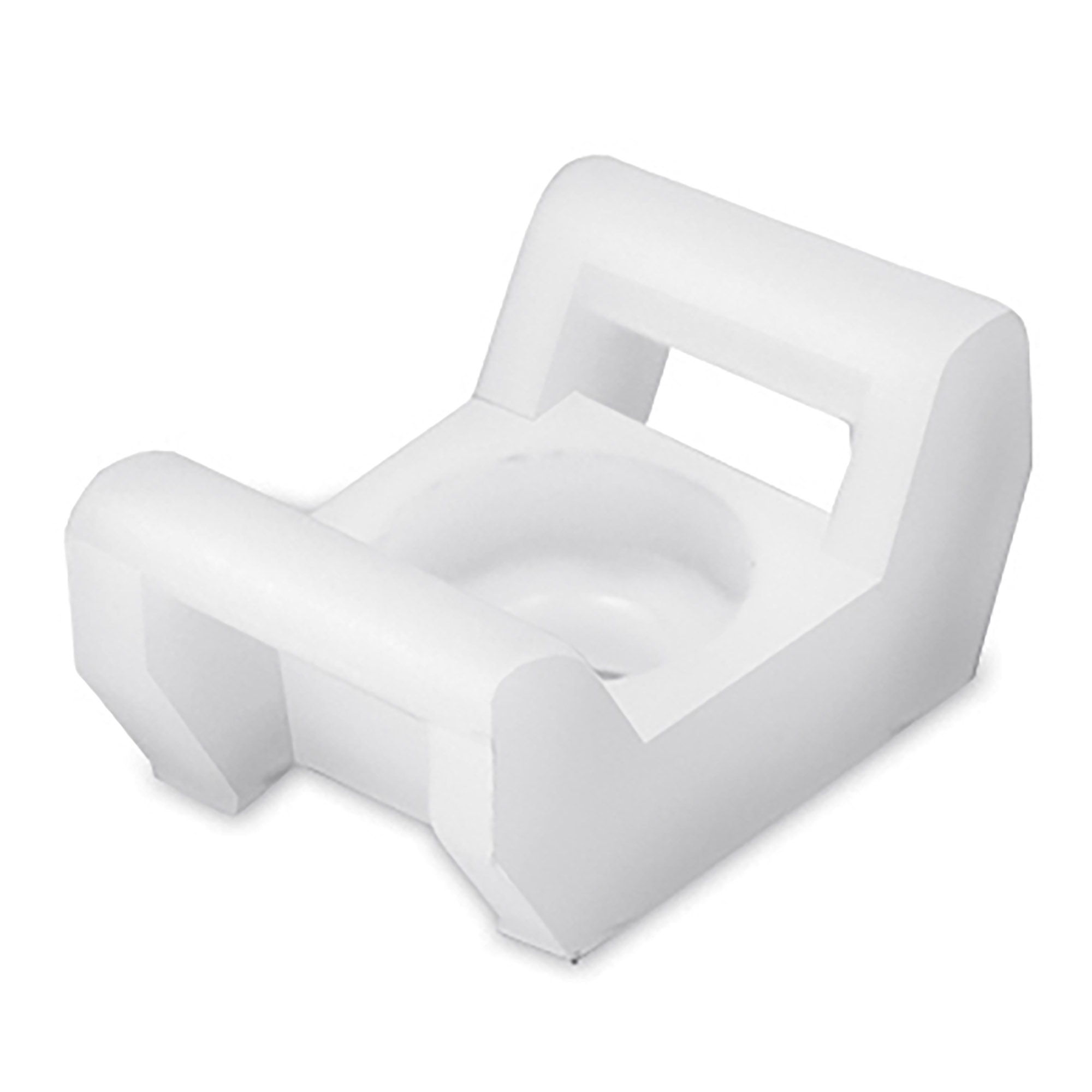 Основание 22x14, черное под винт M5 для хомутов шириной до 7,6 мм