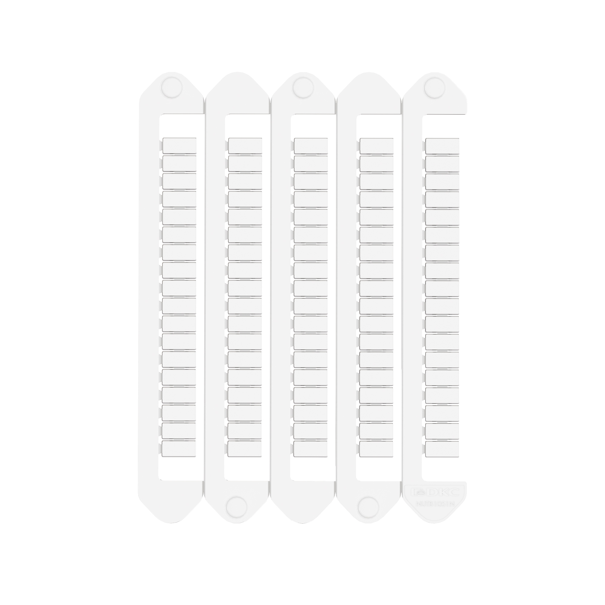 Маркировка для клемм ДКС, жесткая, 5х10мм