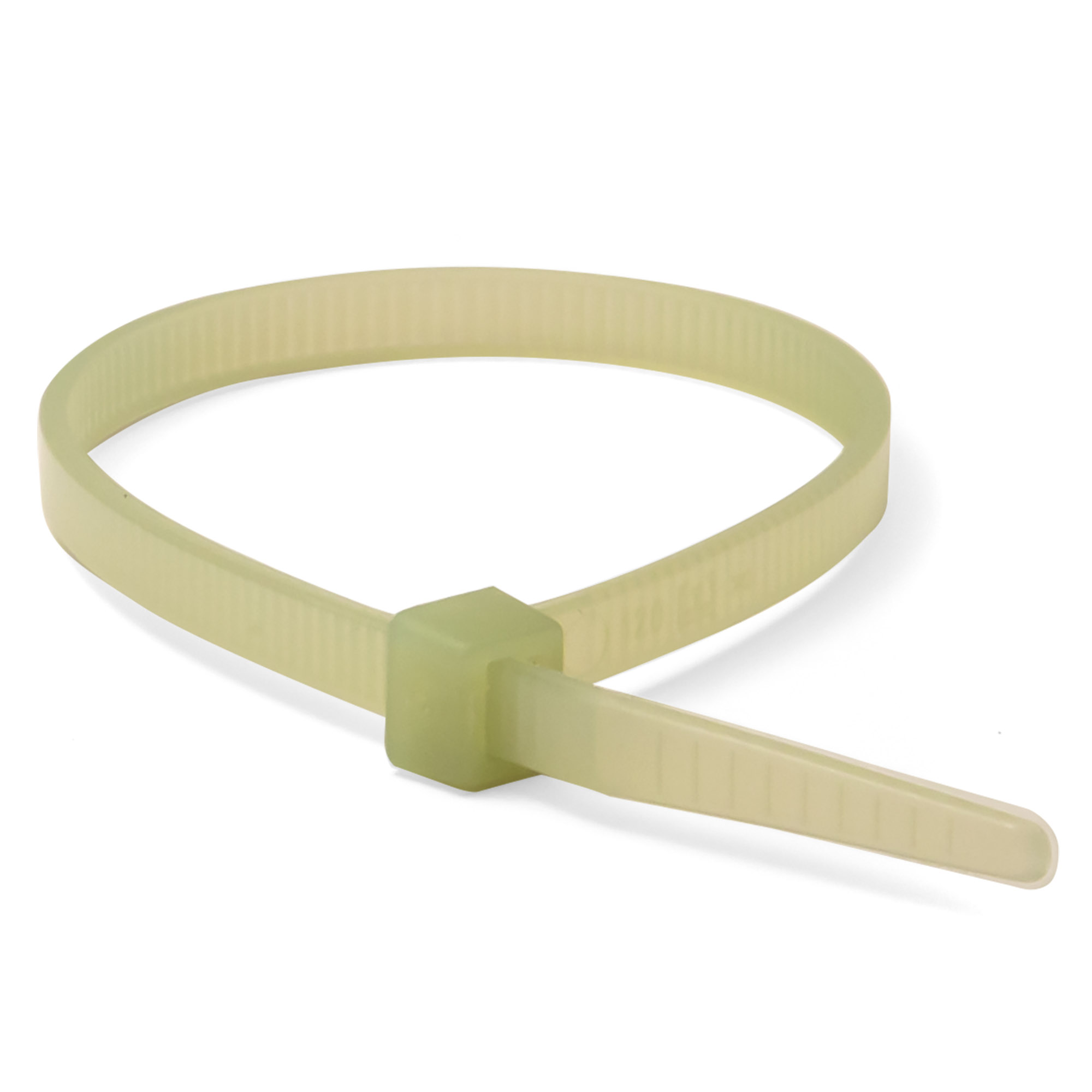 Хомут P4.6 устойчивый к высоким температурам, оливковый 3,6x200