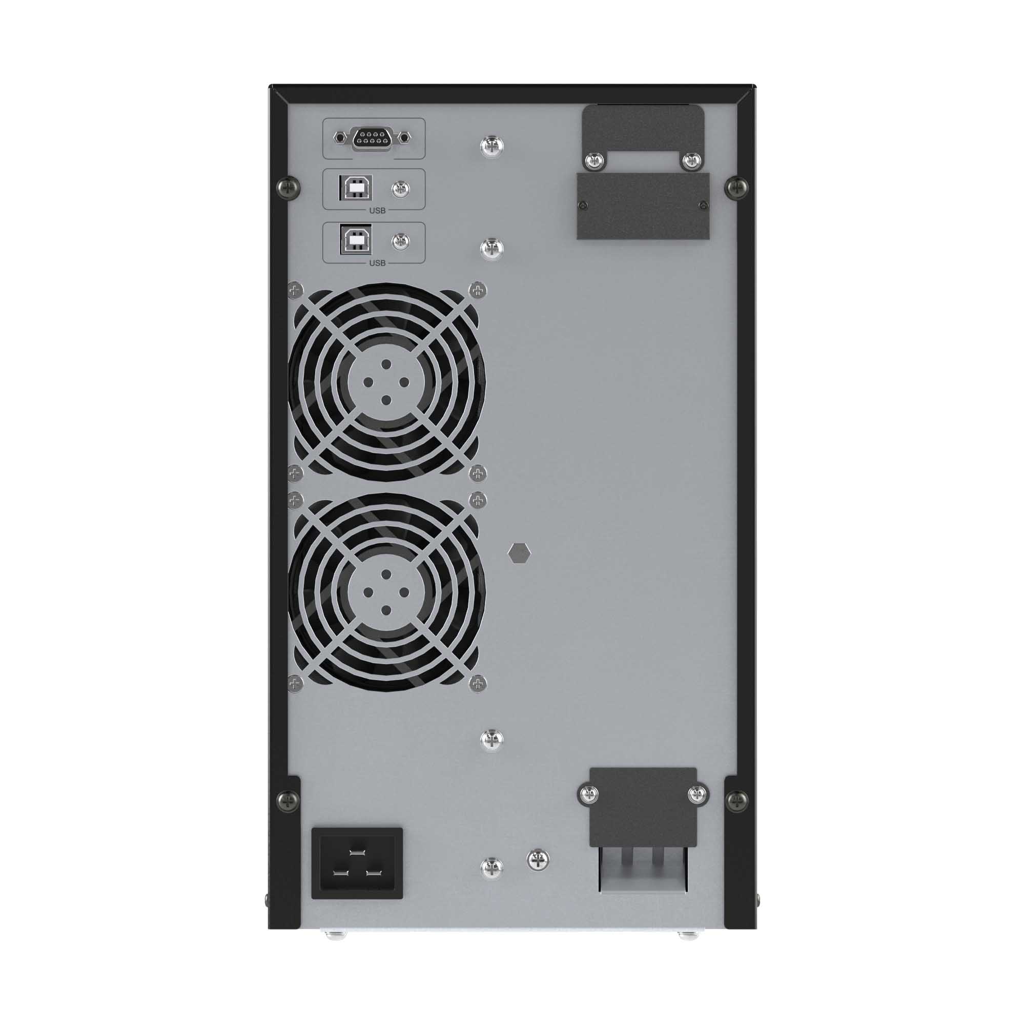 Онлайн ИБП ДКС серии Small Tower, 3000 ВА/2700 Вт, клеммы, EPO, USB, RS-232, RJ45,  з/у 1А, 8 x 7 Ач