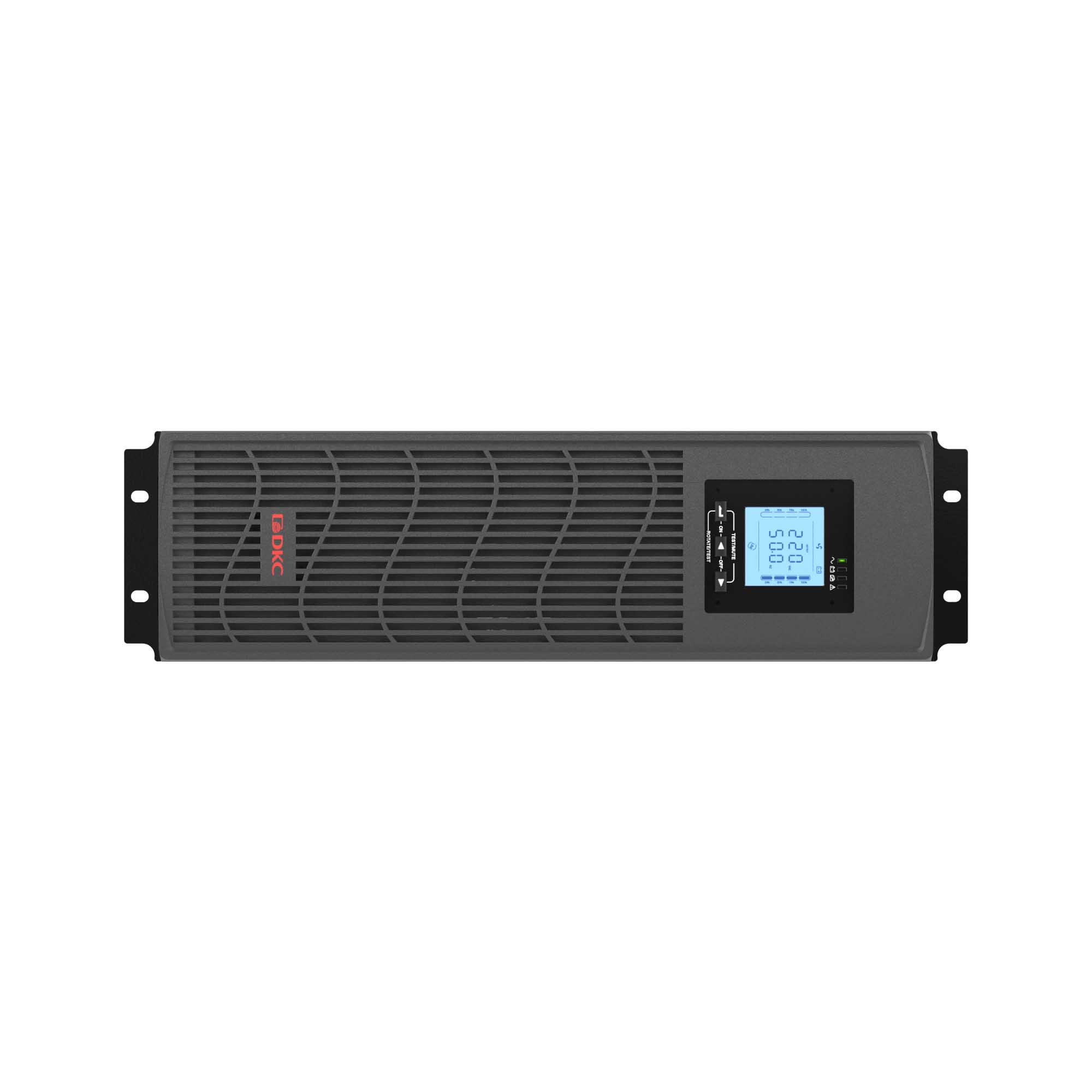 Линейно-интерактивный ИБП ДКС серии Info Rackmount Pro,3000 ВА/2400Вт,1/1, USB, RJ45, 6xIEC C13, Rack 3U, SNMP/AS400 slot, 4x9Aч