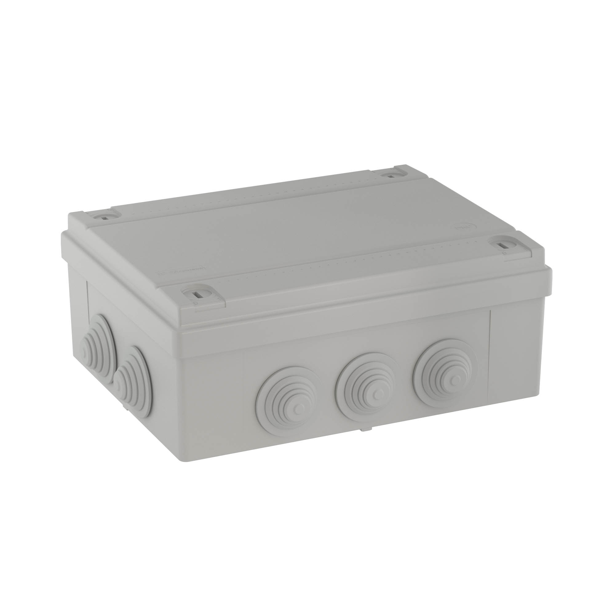 Коробка ответвит. с кабельными вводами 2х40мм + 6х32мм, IP55, 240х190х90мм