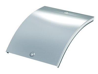 Крышка CD 45 на угол вертикальный внешн. 45° осн.400, цинк-ламельная