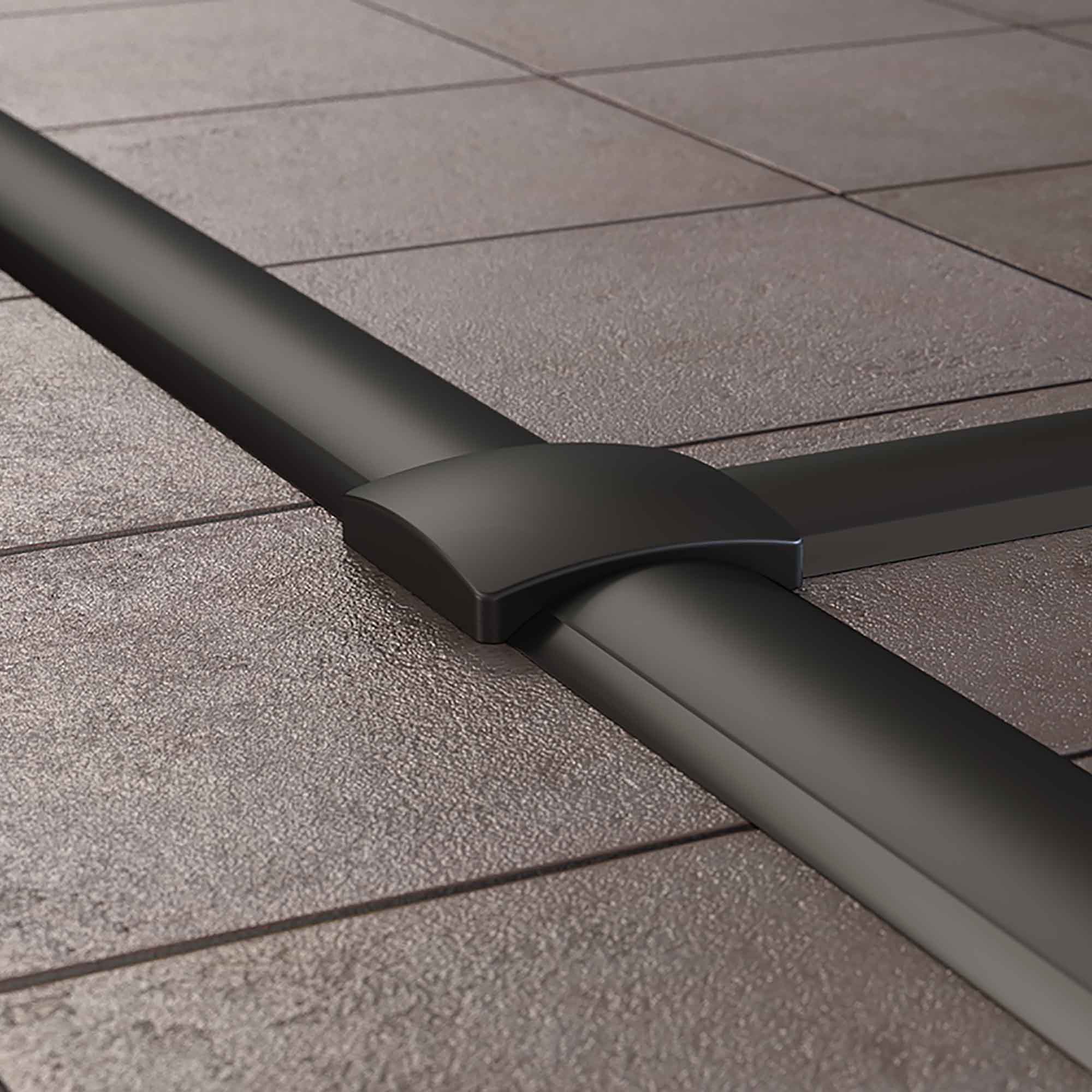 Напольный канал 50х12 мм CSP-F, черный