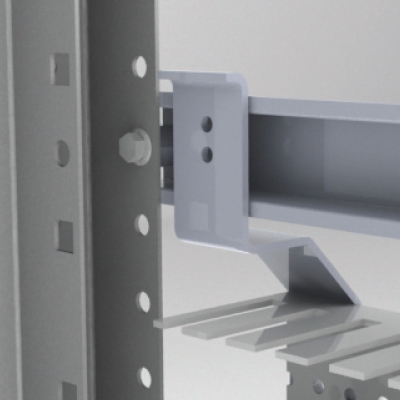 Комплект держателей перфокороба, фронтальных, 1 упаковка - 4 шт RAM block