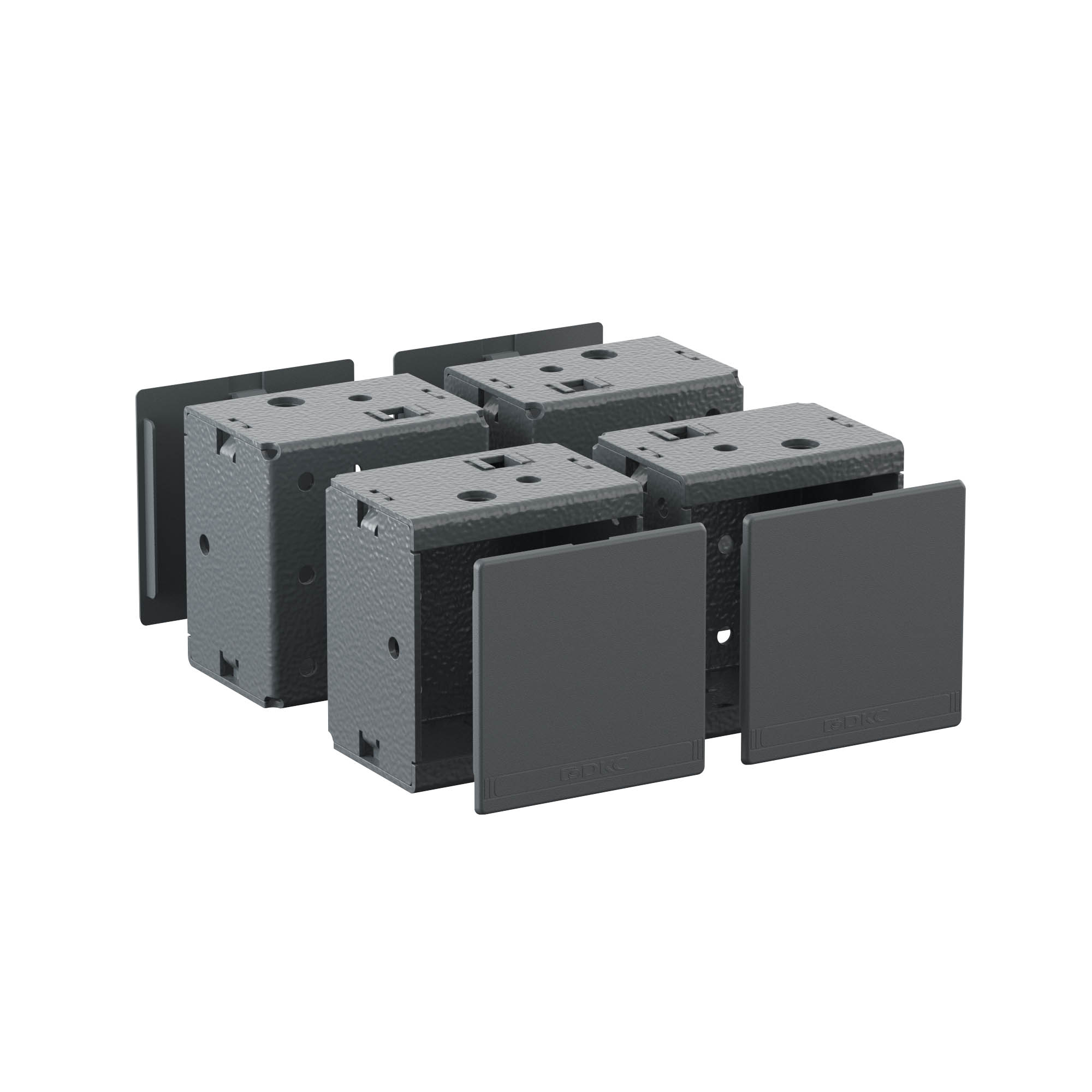 Комплект угловых элементов с пластиковыми заглушками, В =100 мм, 1 кмп =4 шт. ( Возможна замена на R5NBP01 )