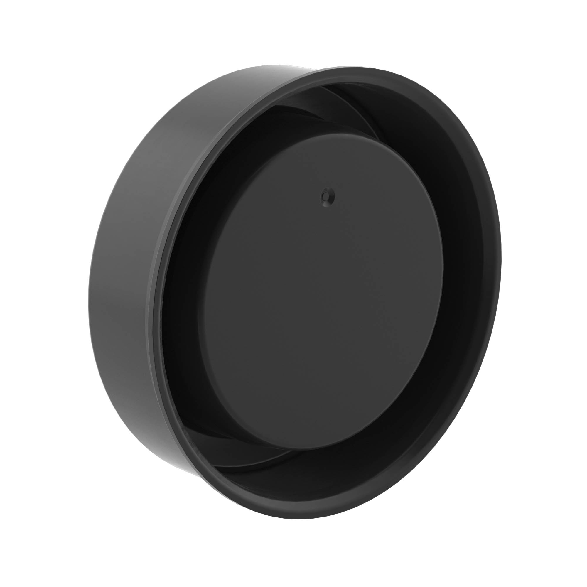 Заглушка для двустенных труб, наружная, полиэтилен, д.160мм