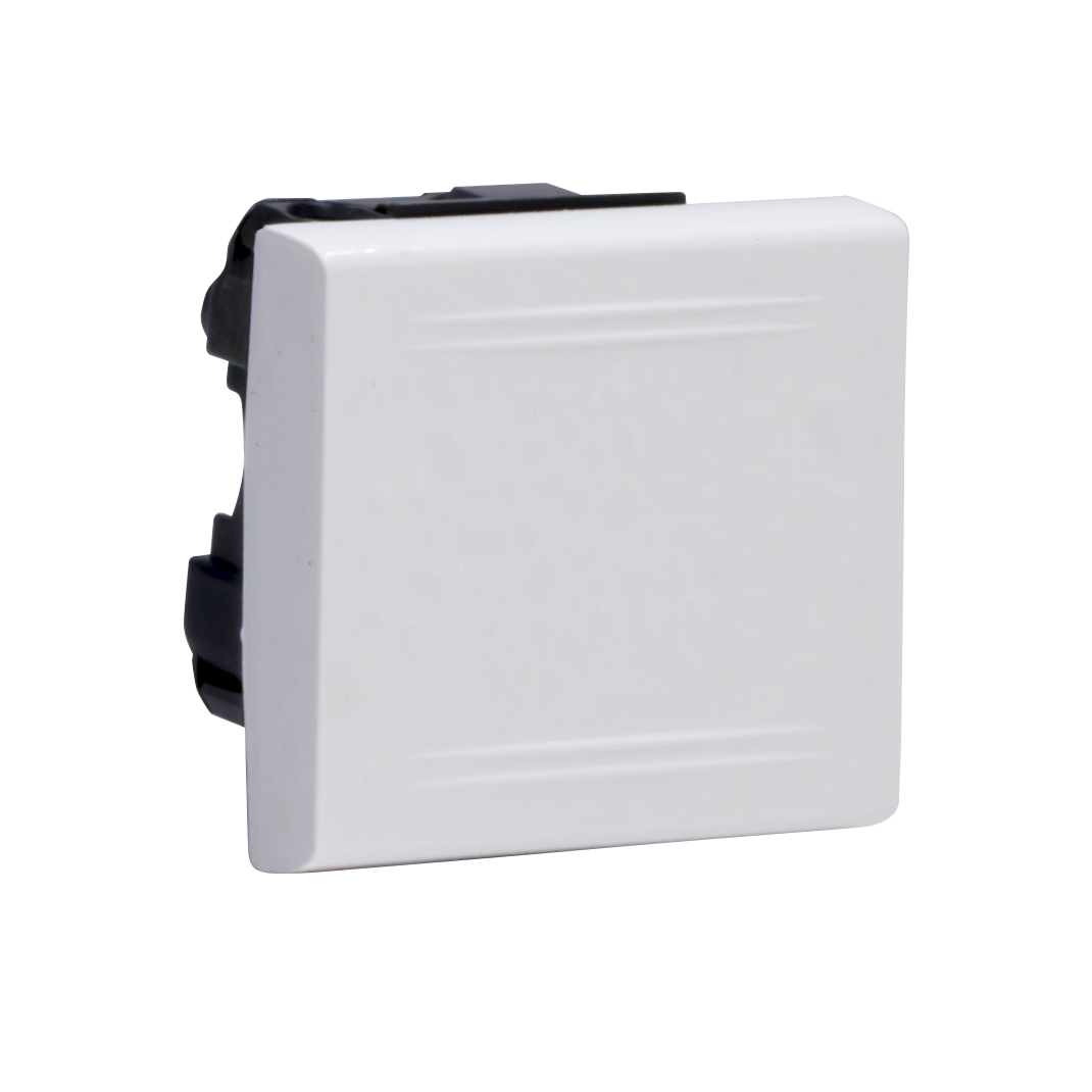 Выключатель однополюсный, "Viva", 2 мод., белый