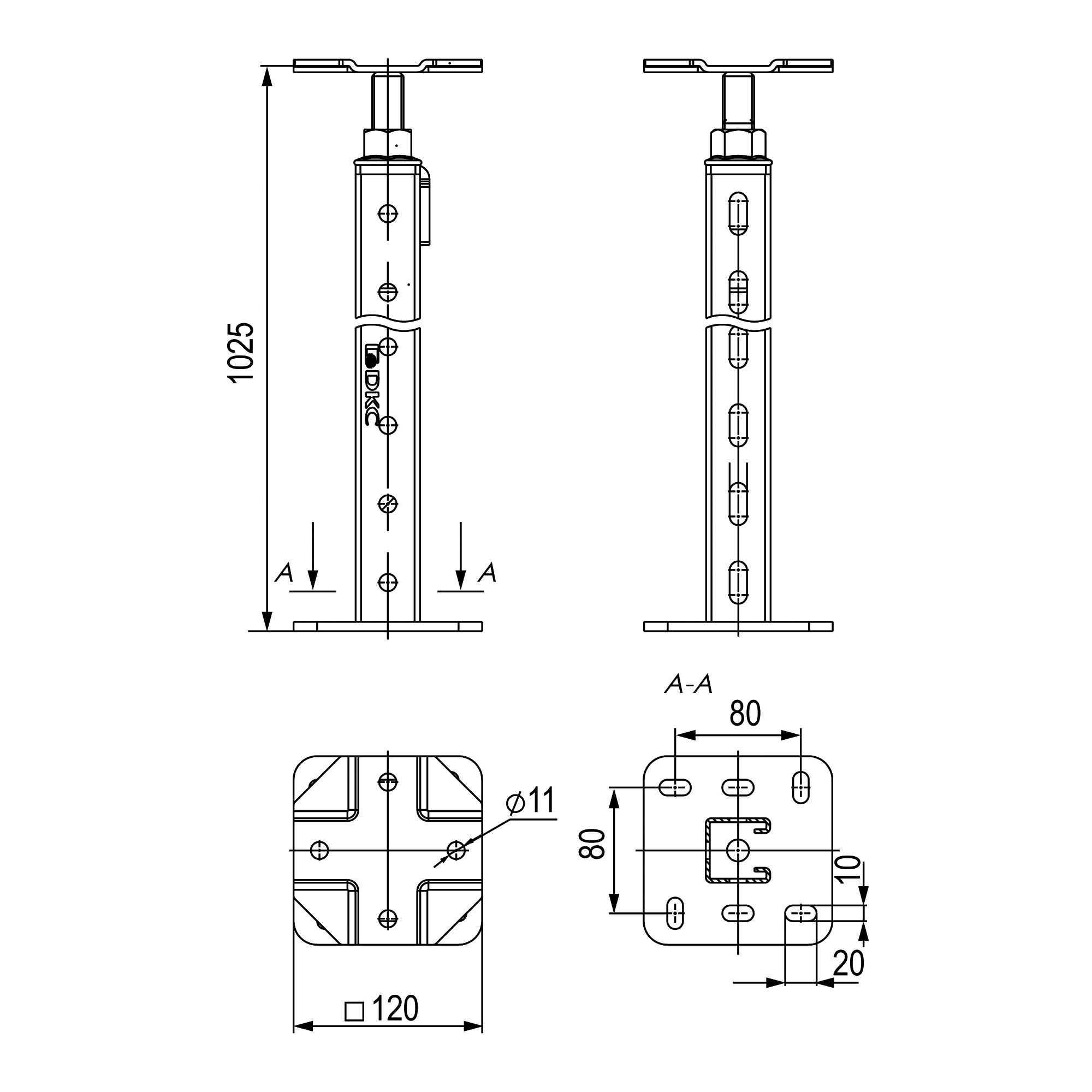 Чертеж STF1025