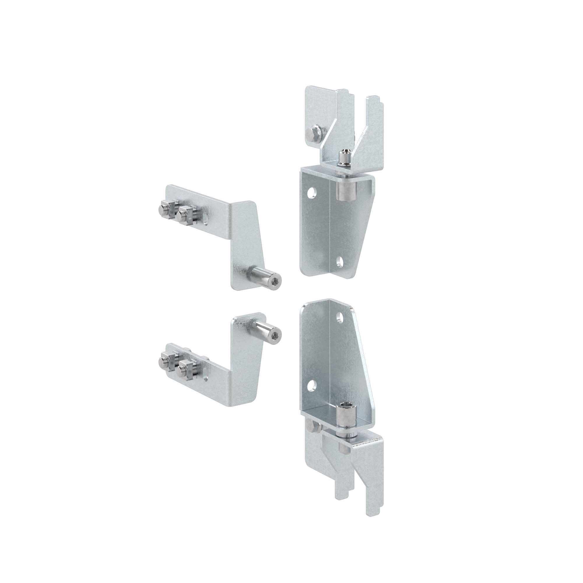 Поворотные петли для монтажной платы для корпусов CQE & CQE N, комплект - 2 шт. RAM block RAM block