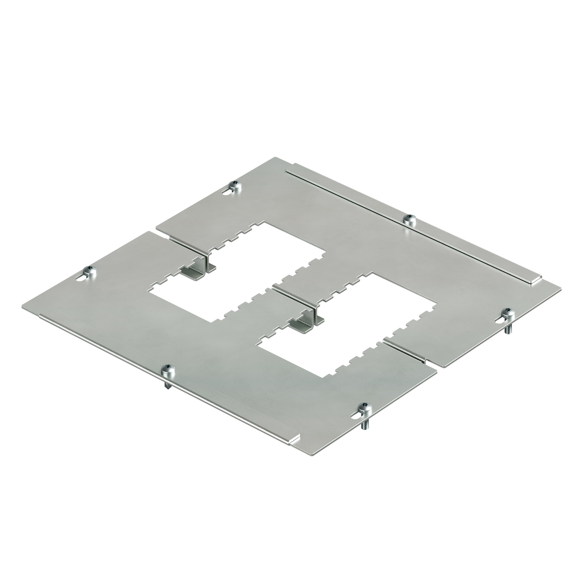 Панель для кабельного ввода для оснований корпусов CQE N, 2 места, Ш/Г= 400 мм, упаковка - 2 шт. RAM block