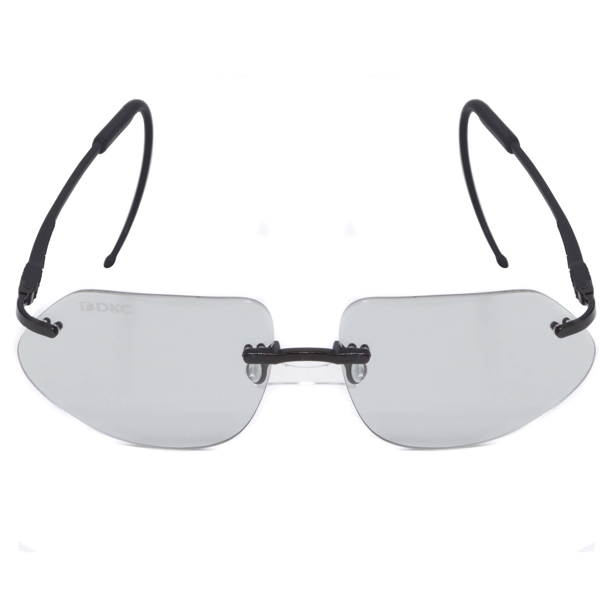 Спортивные очки с черным спортивным заушником