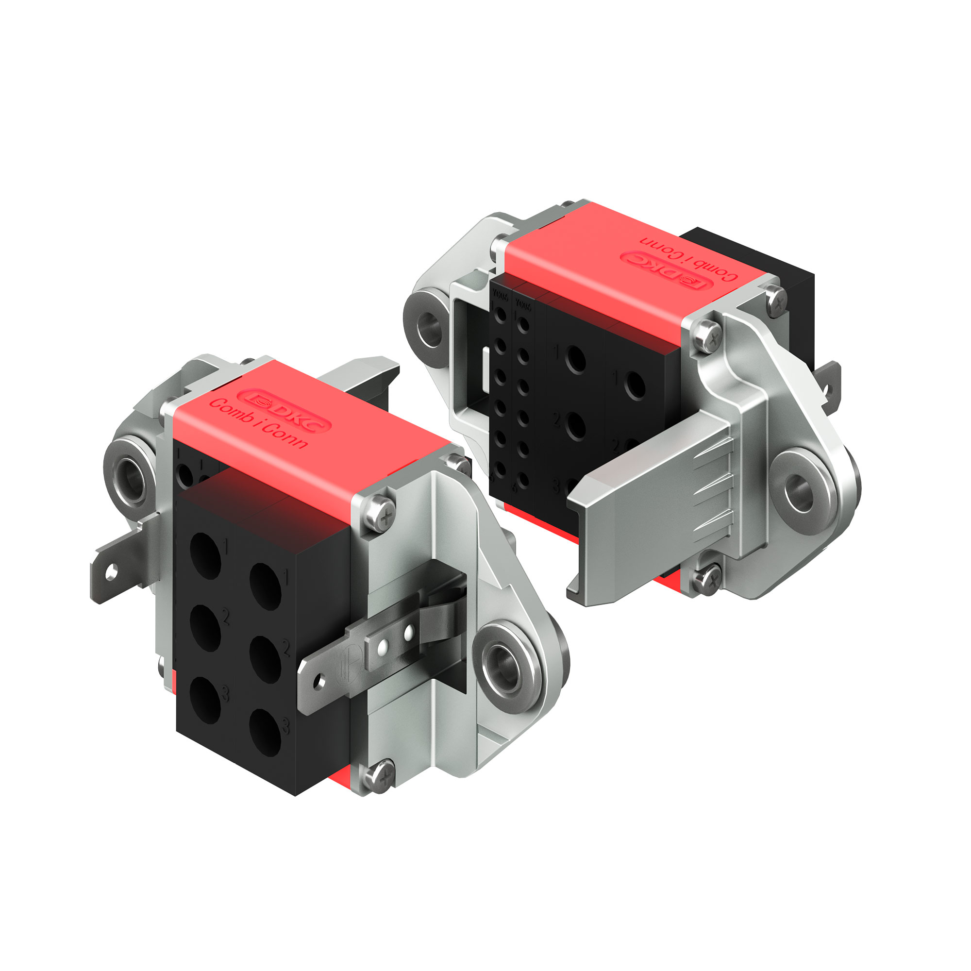 Комплект держателей силовых контактов 16А