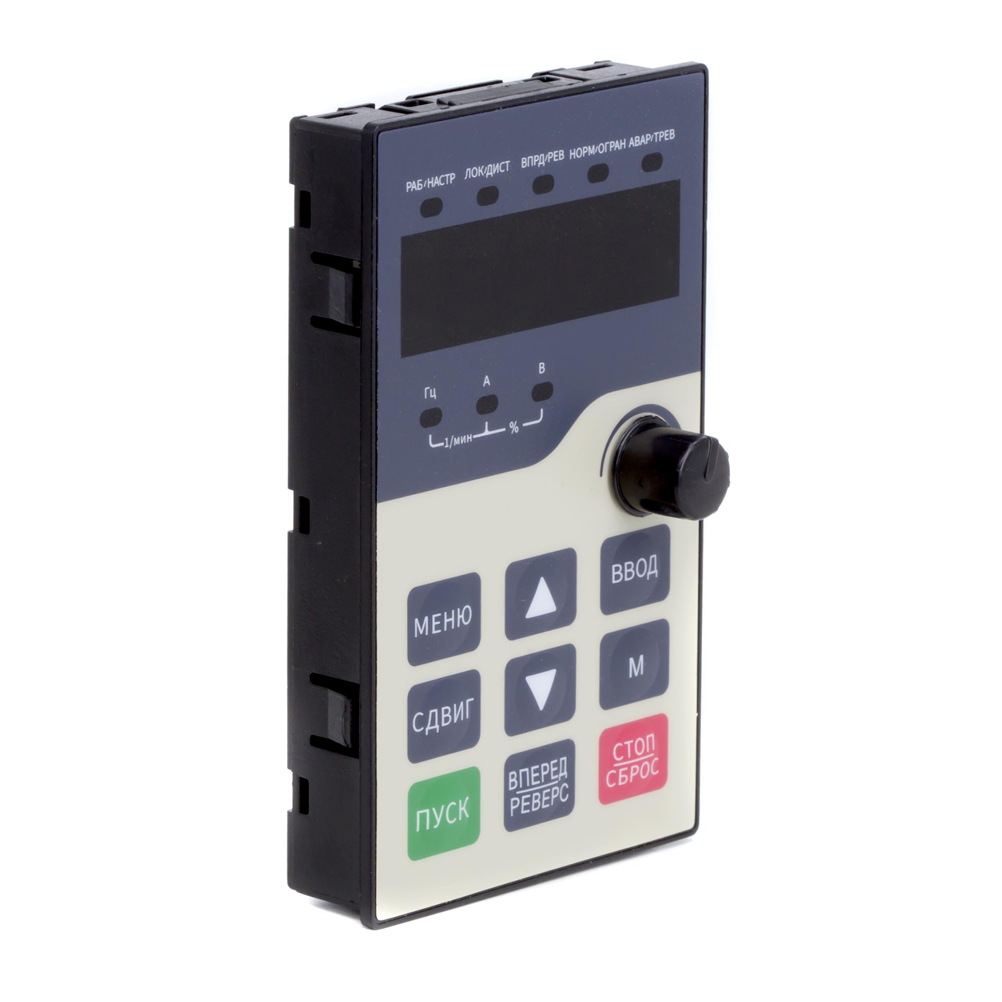 Съемная панель локального управления для преобразователя частоты с потенциометром