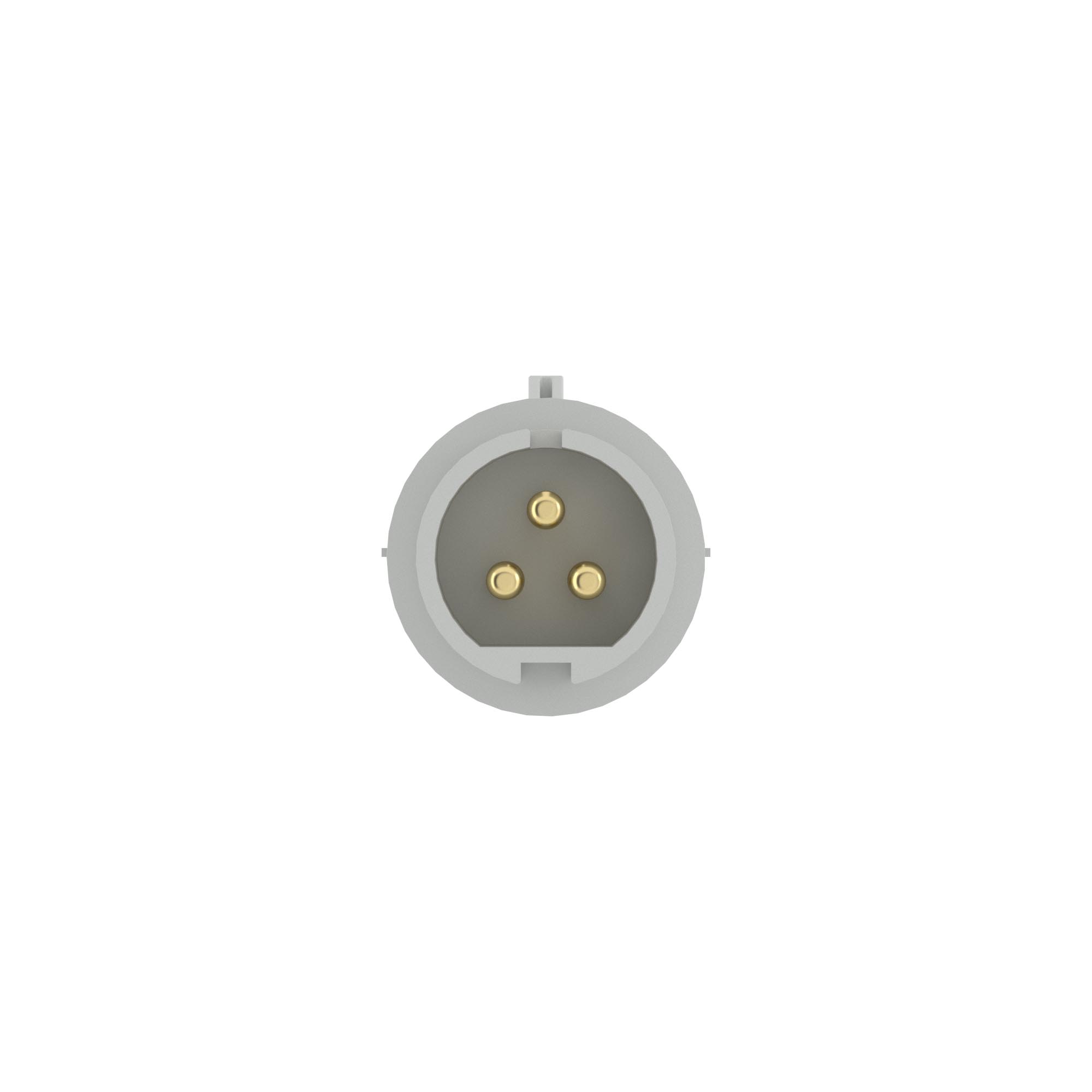 Вилка кабельная CP IP44 16A 3P 50В