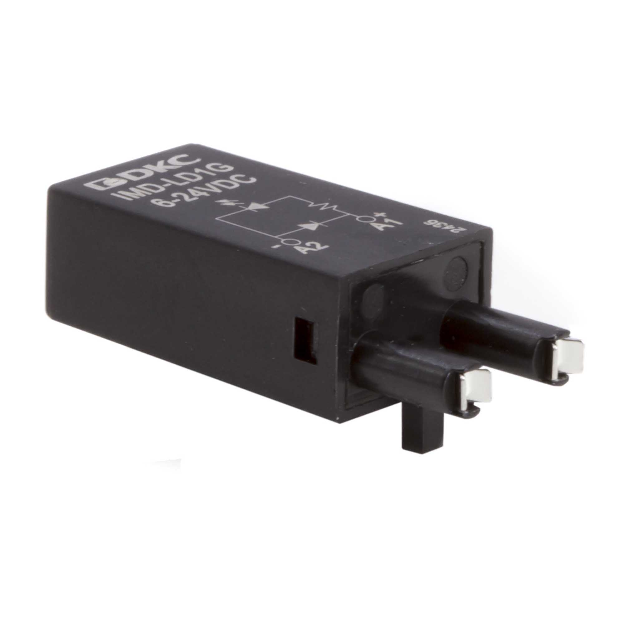 Модуль индикации и защиты, LED зеленый+диод (A1+), 6-24V DC