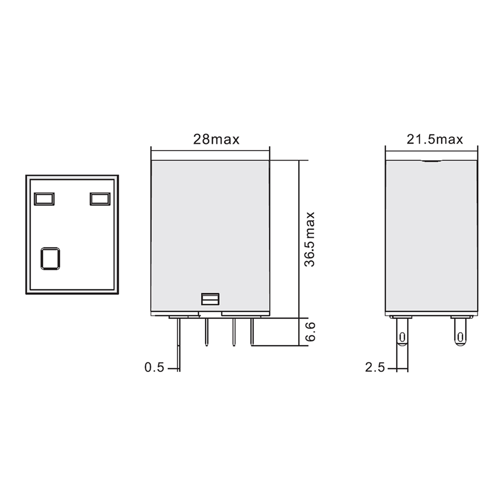 Чертеж IR-24DC-W2CO-D