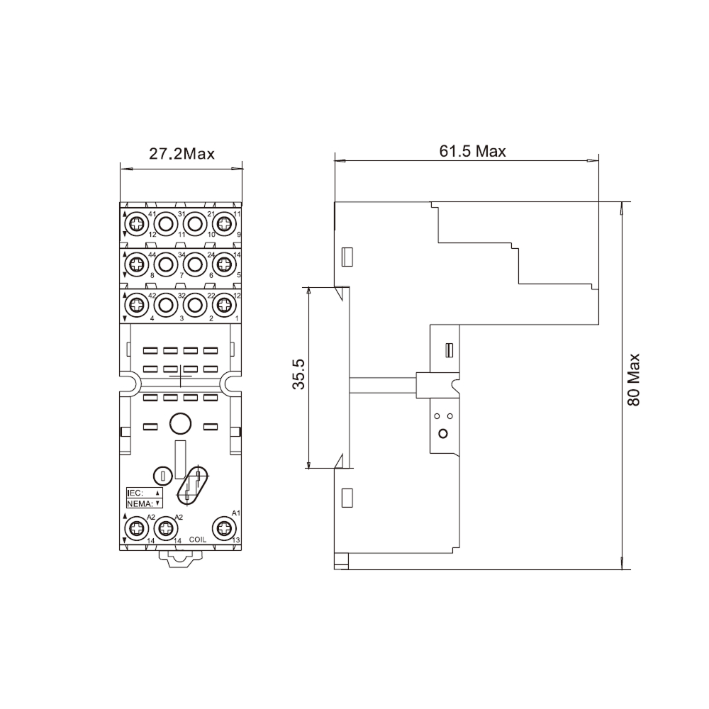 Чертеж IR-B2W-SC-2