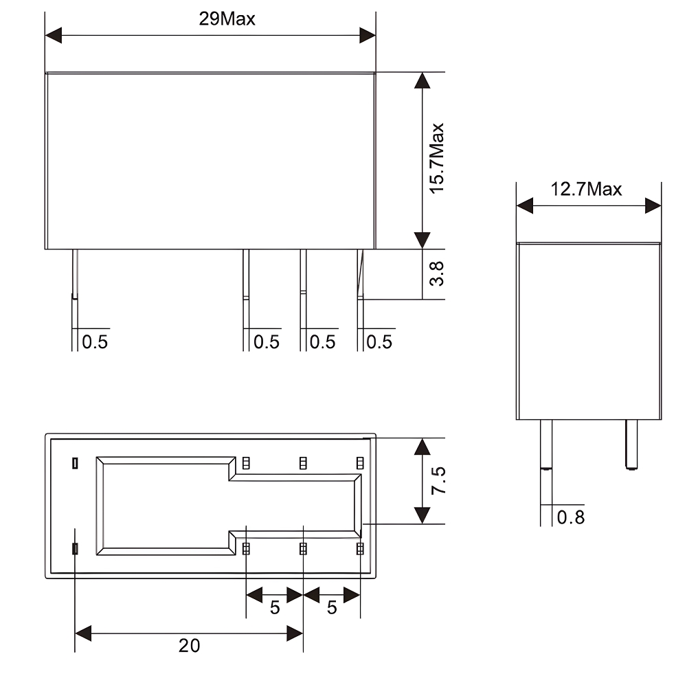 Чертеж IRM-230AC-1CO