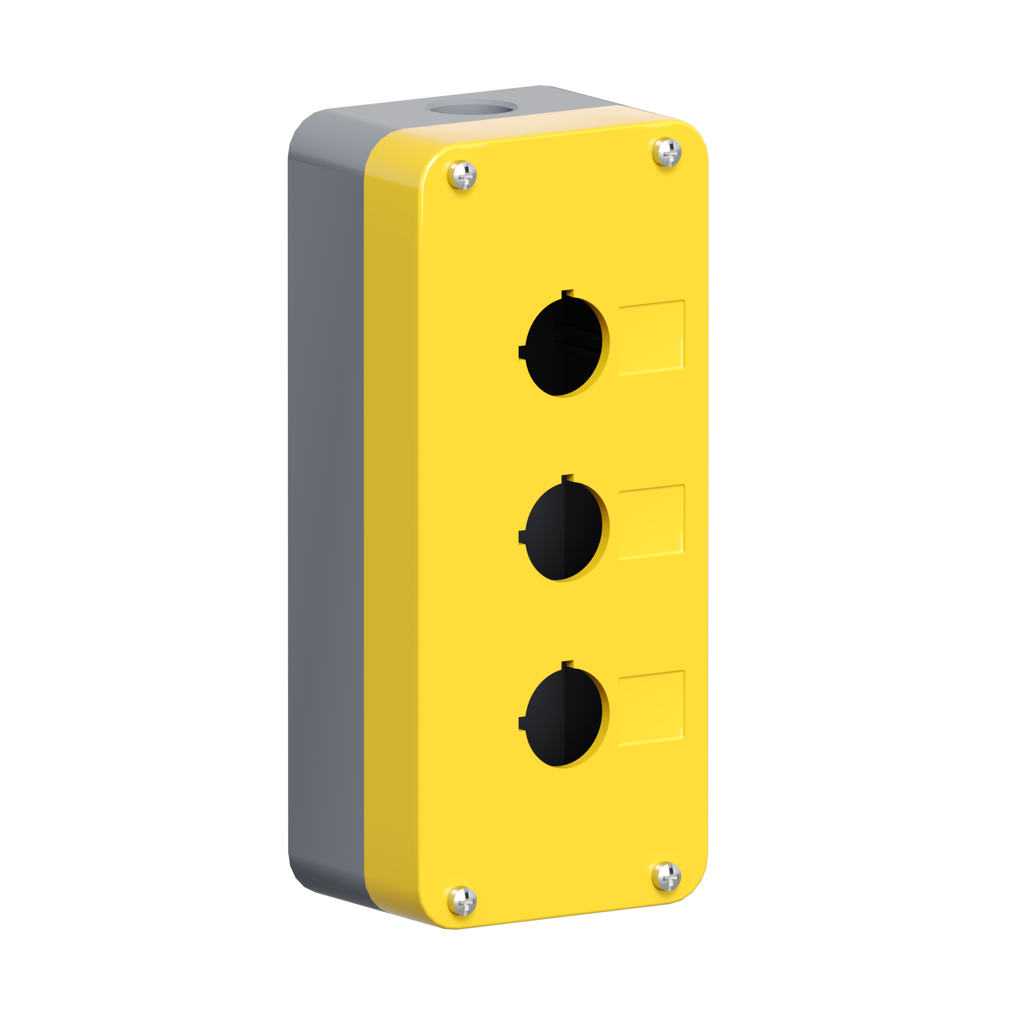 Корпус под кнопочный пост, 3 места